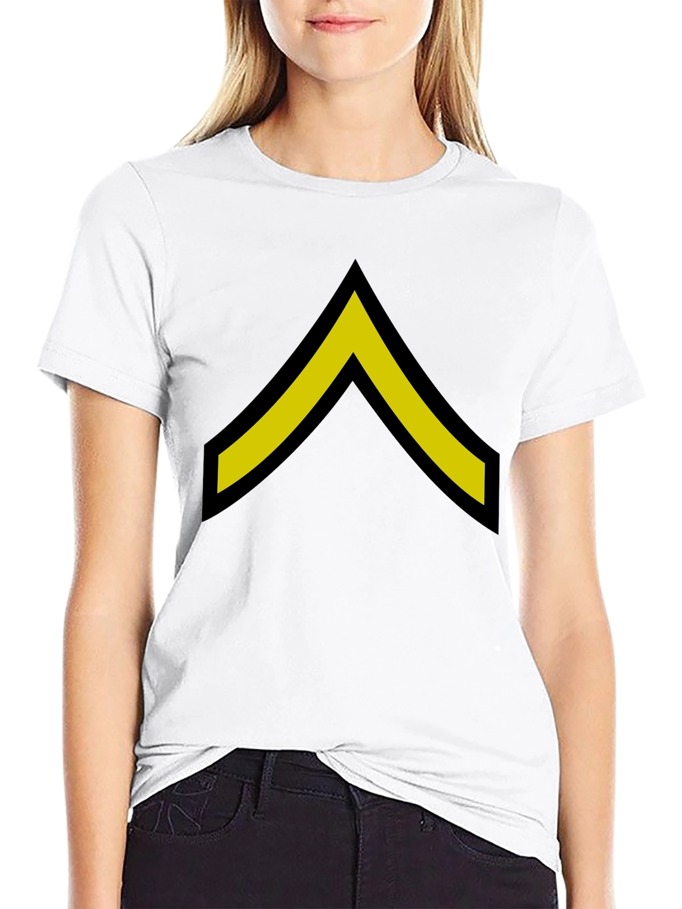 Chevron Graphic Tee - Bold Style