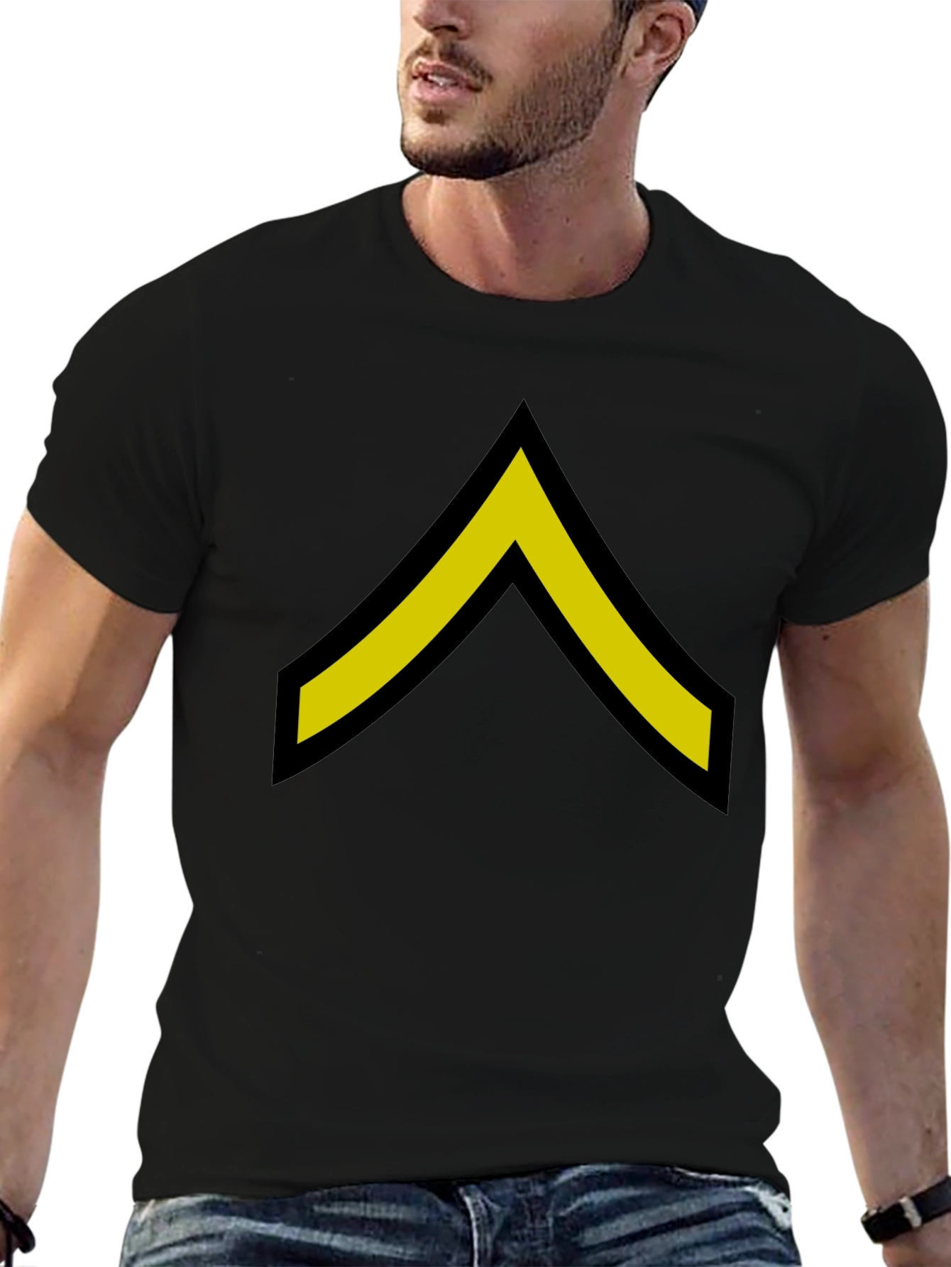 Chevron Graphic Tee - Bold Style