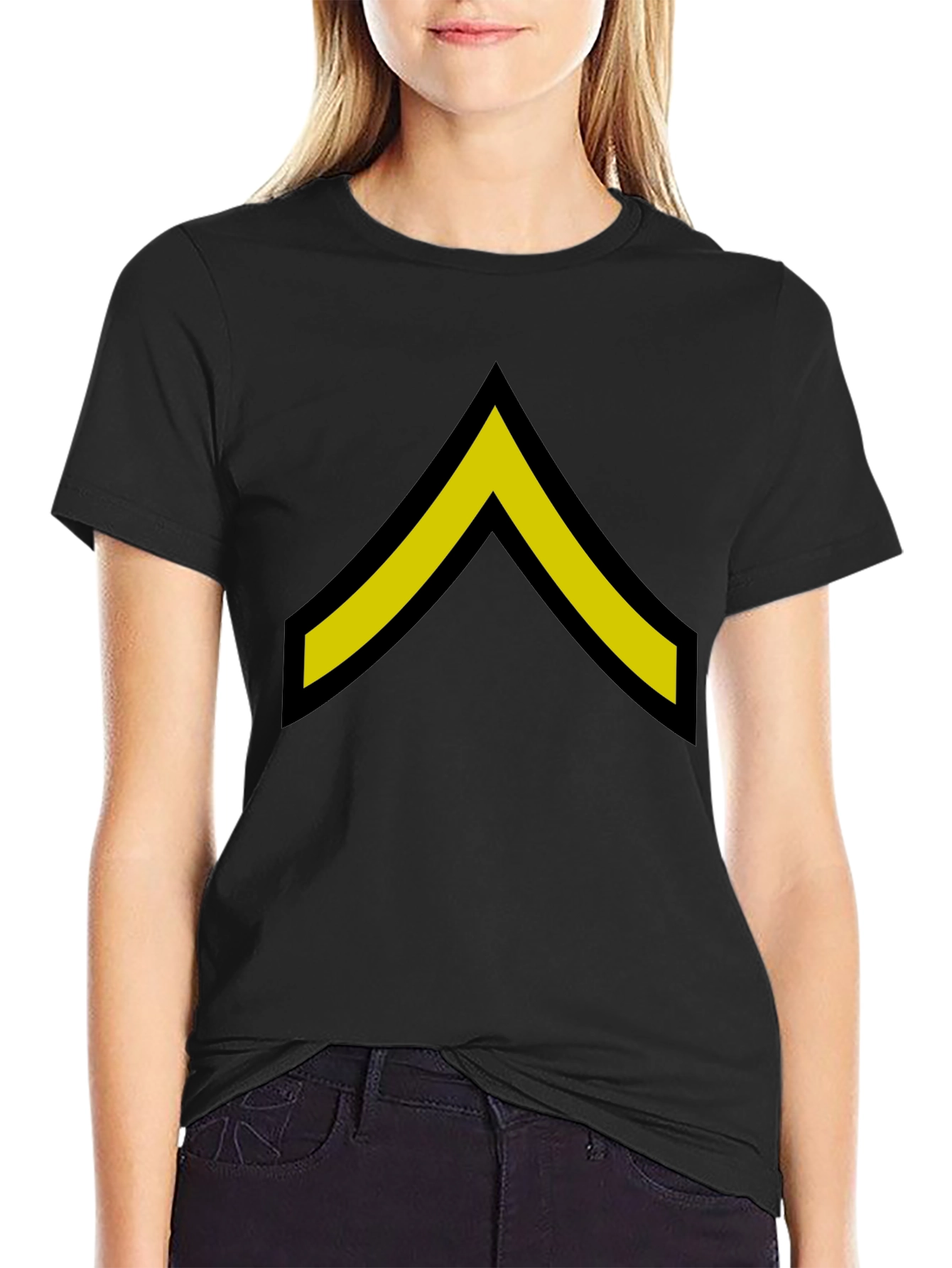 Chevron Graphic Tee - Bold Style