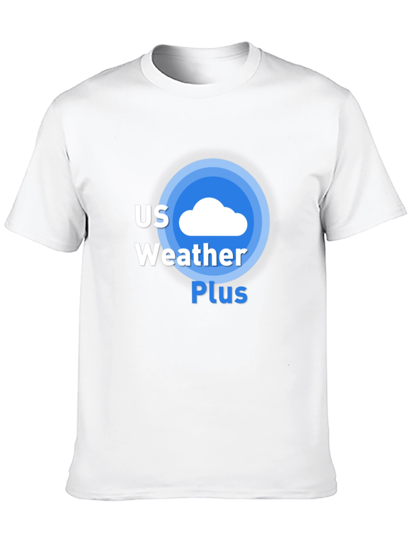 US Weather Plus Black Graphic Tee