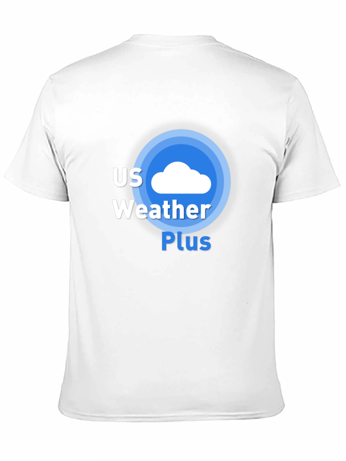 US Weather Plus Black Graphic Tee