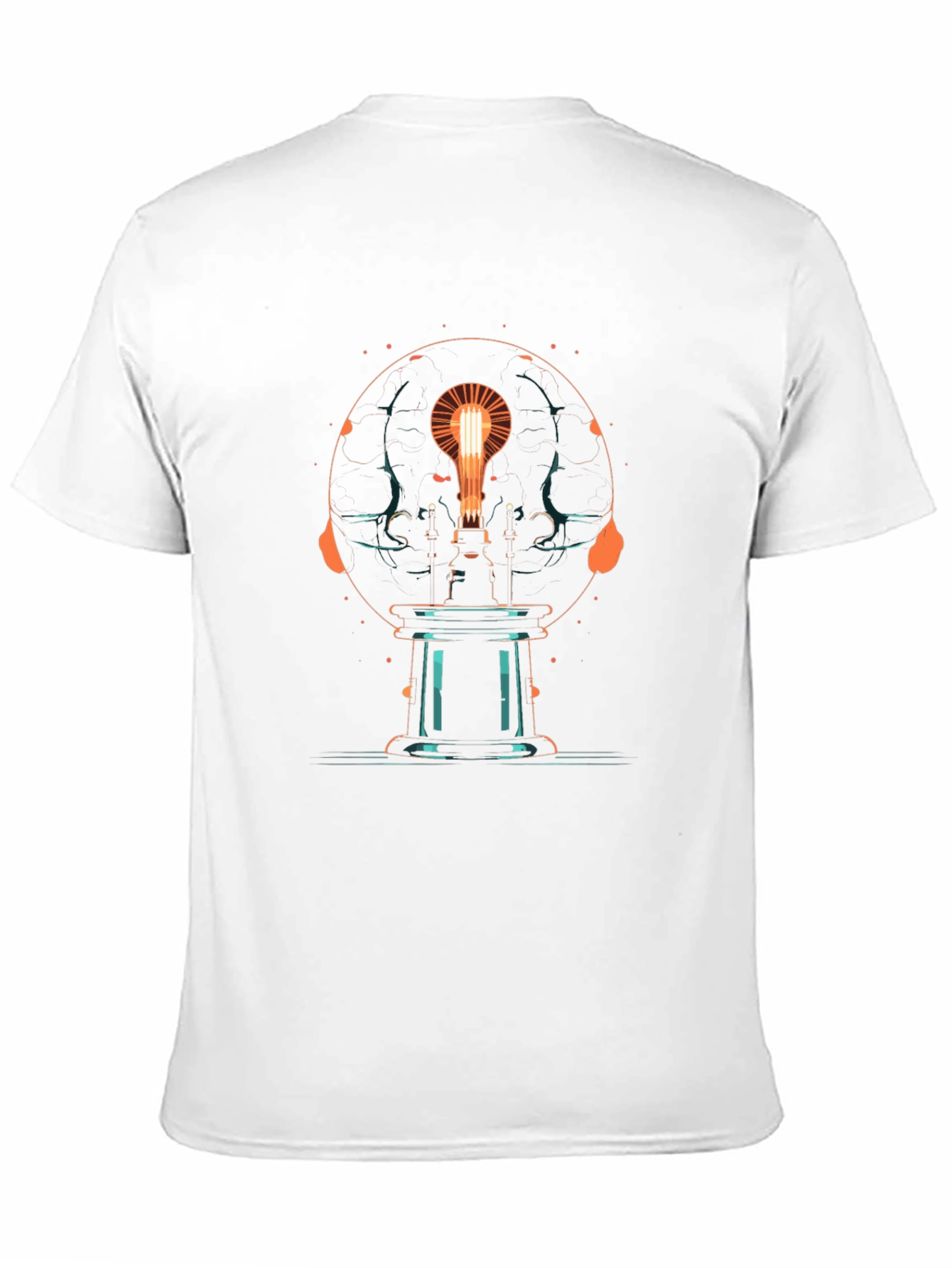 Light Bulb Design T-Shirt