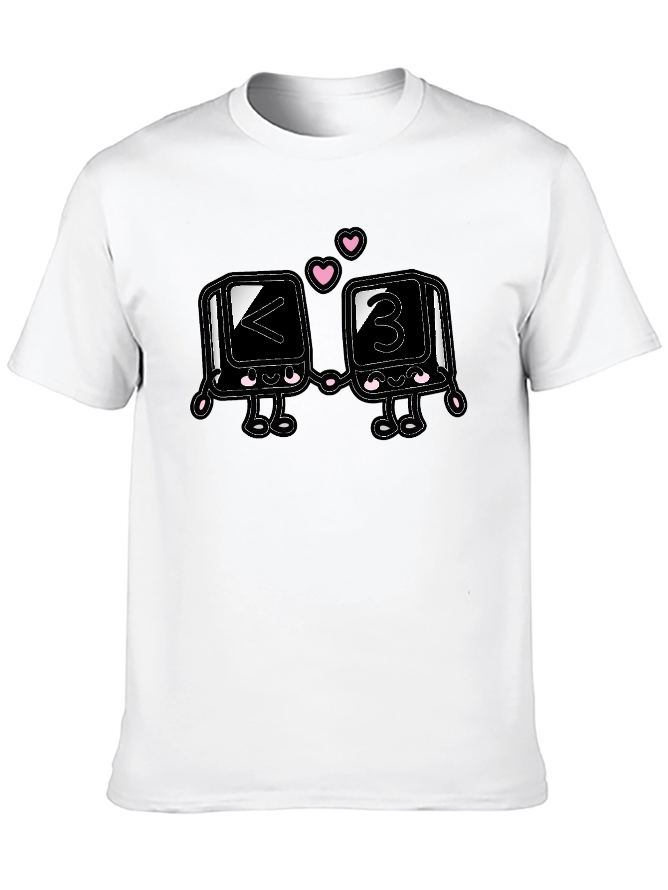Cute Less Than Three Heart T-Shirt