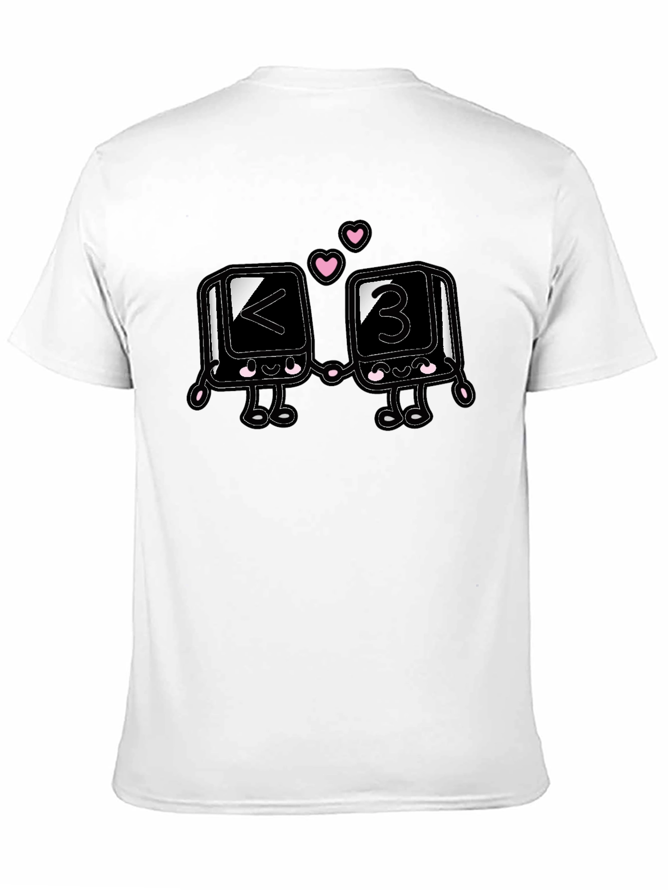 Cute Less Than Three Heart T-Shirt