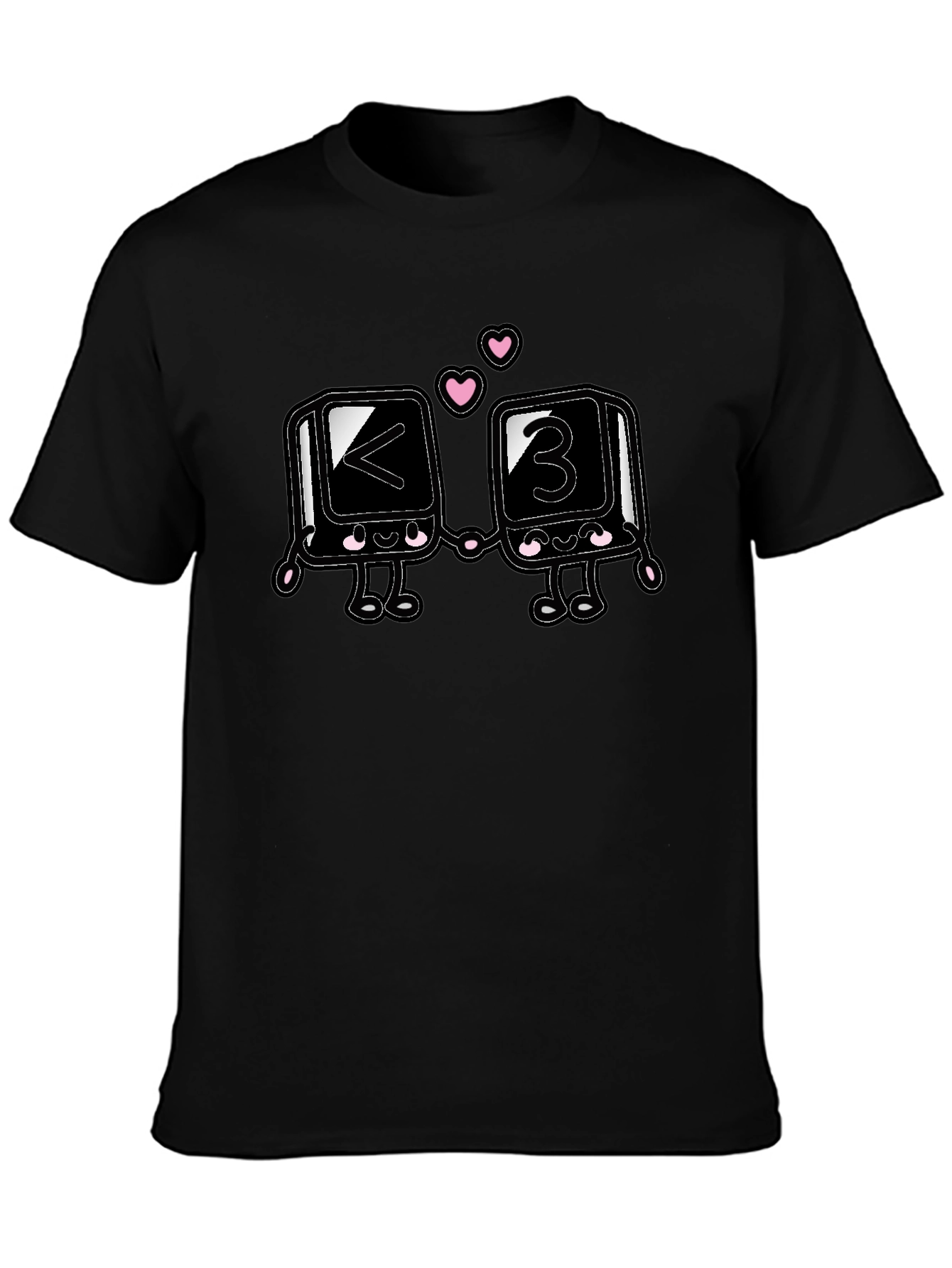 Cute Less Than Three Heart T-Shirt