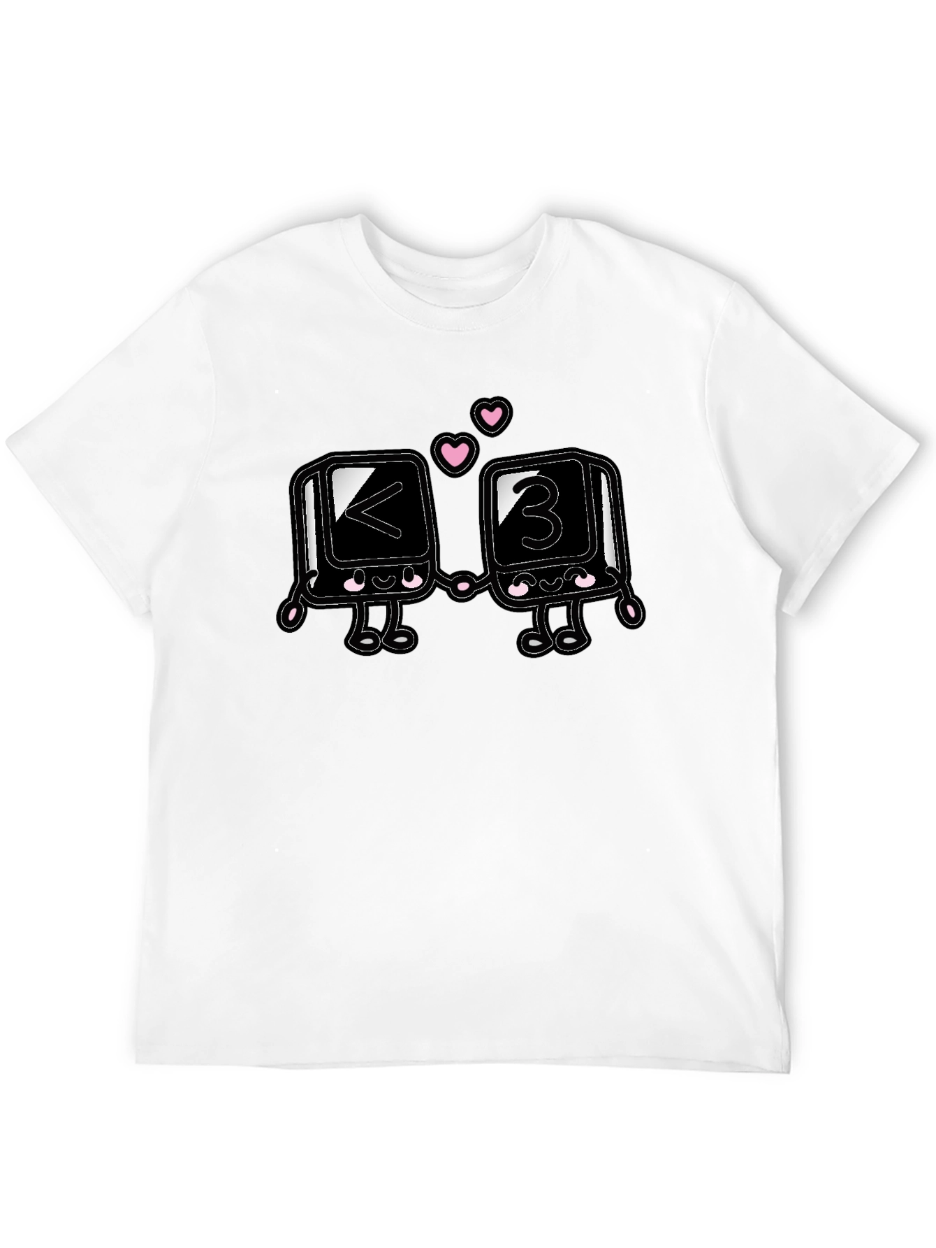 Cute Less Than Three Heart T-Shirt