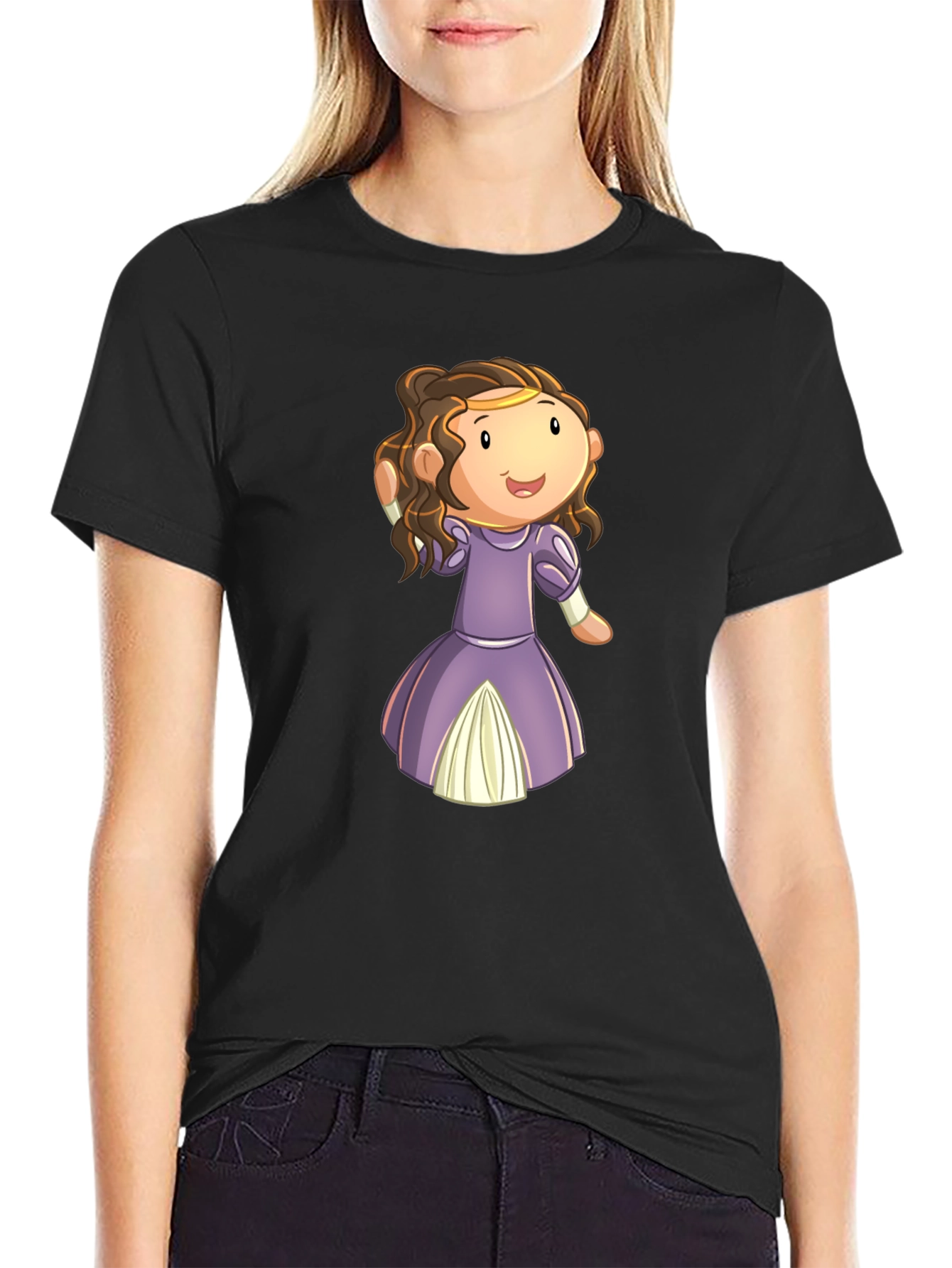 Cartoon Princess T-Shirt