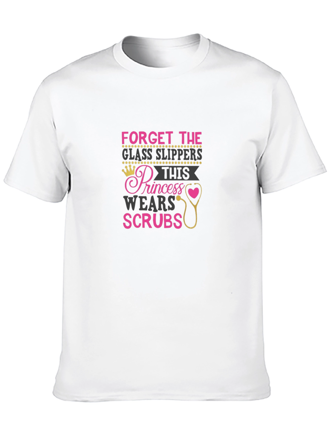 Princess Wears Scrubs - Nurse T-Shirt