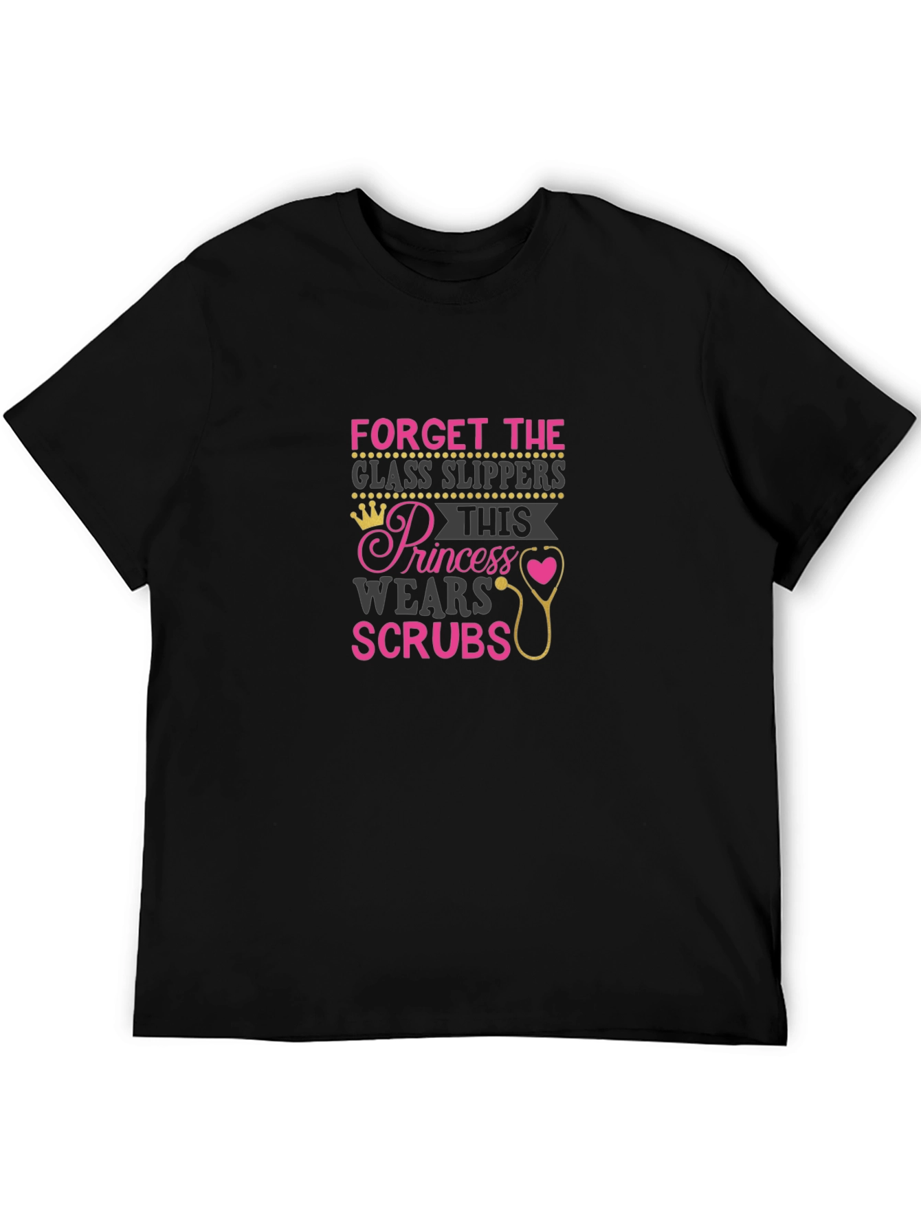 Princess Wears Scrubs - Nurse T-Shirt