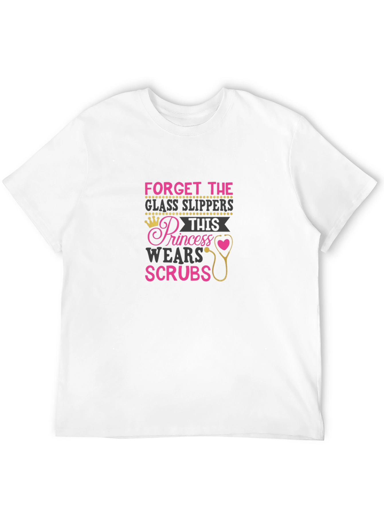 Princess Wears Scrubs - Nurse T-Shirt