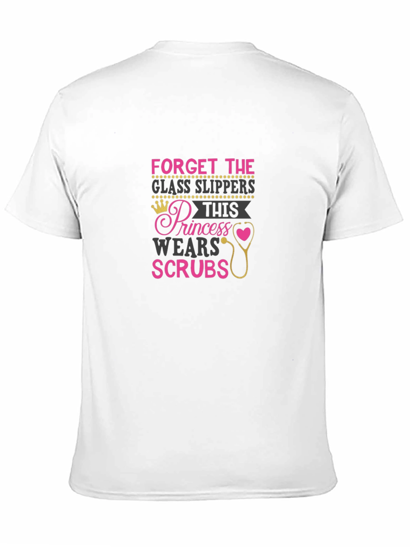 Princess Wears Scrubs - Nurse T-Shirt