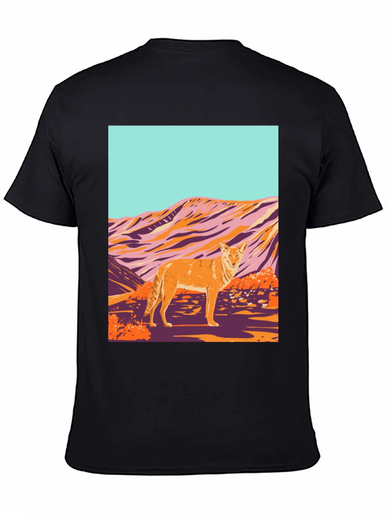 Coyote Desert Graphic Tee