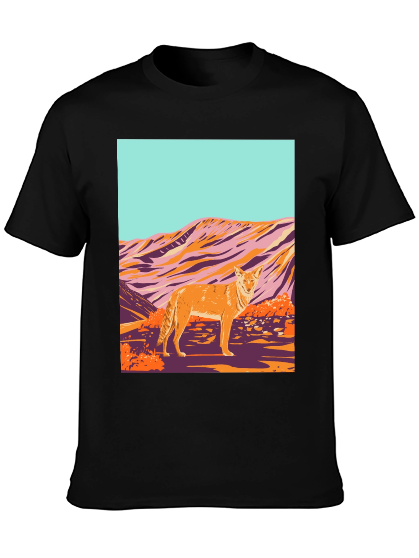 Coyote Desert Graphic Tee