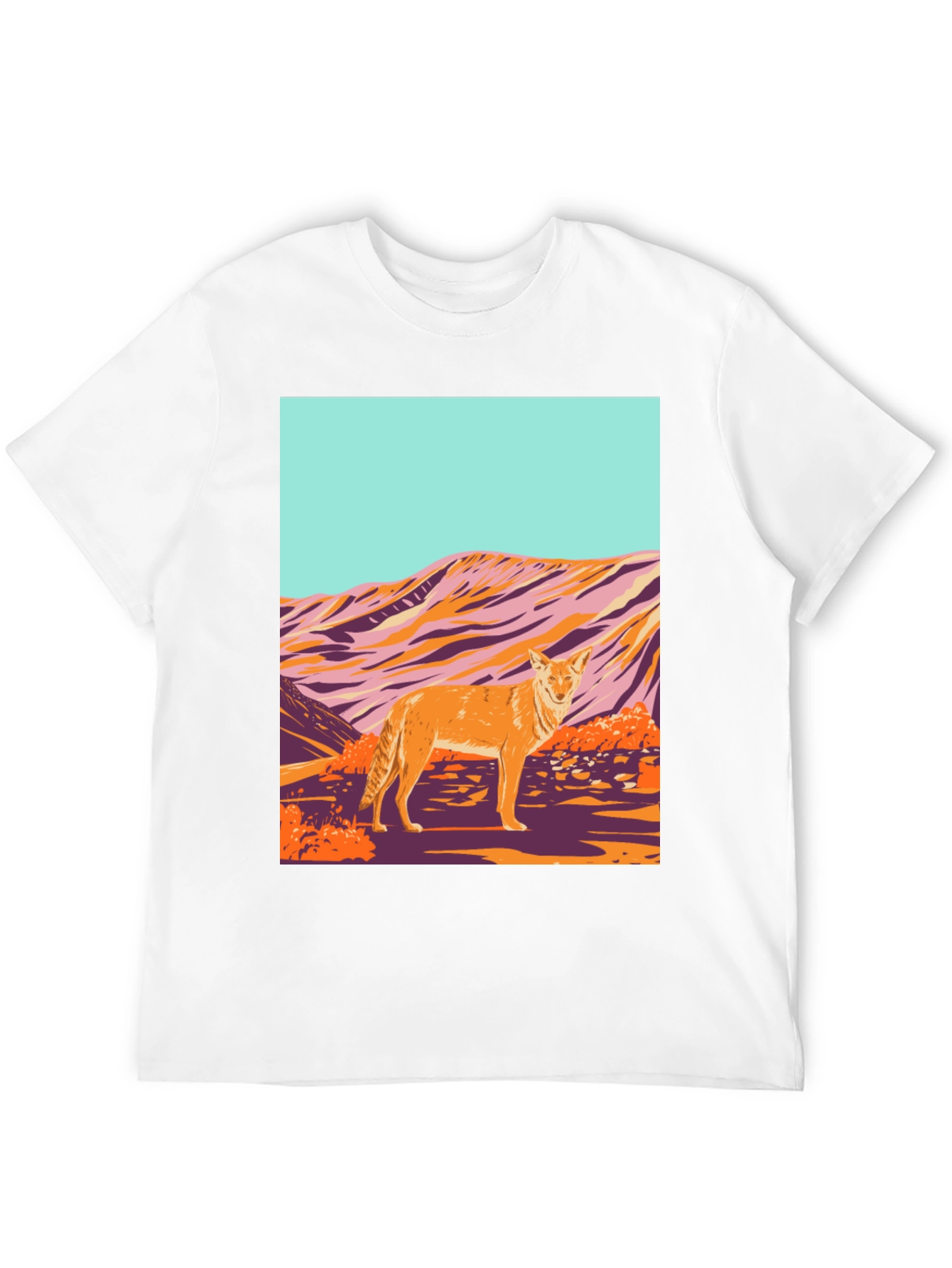 Coyote Desert Graphic Tee
