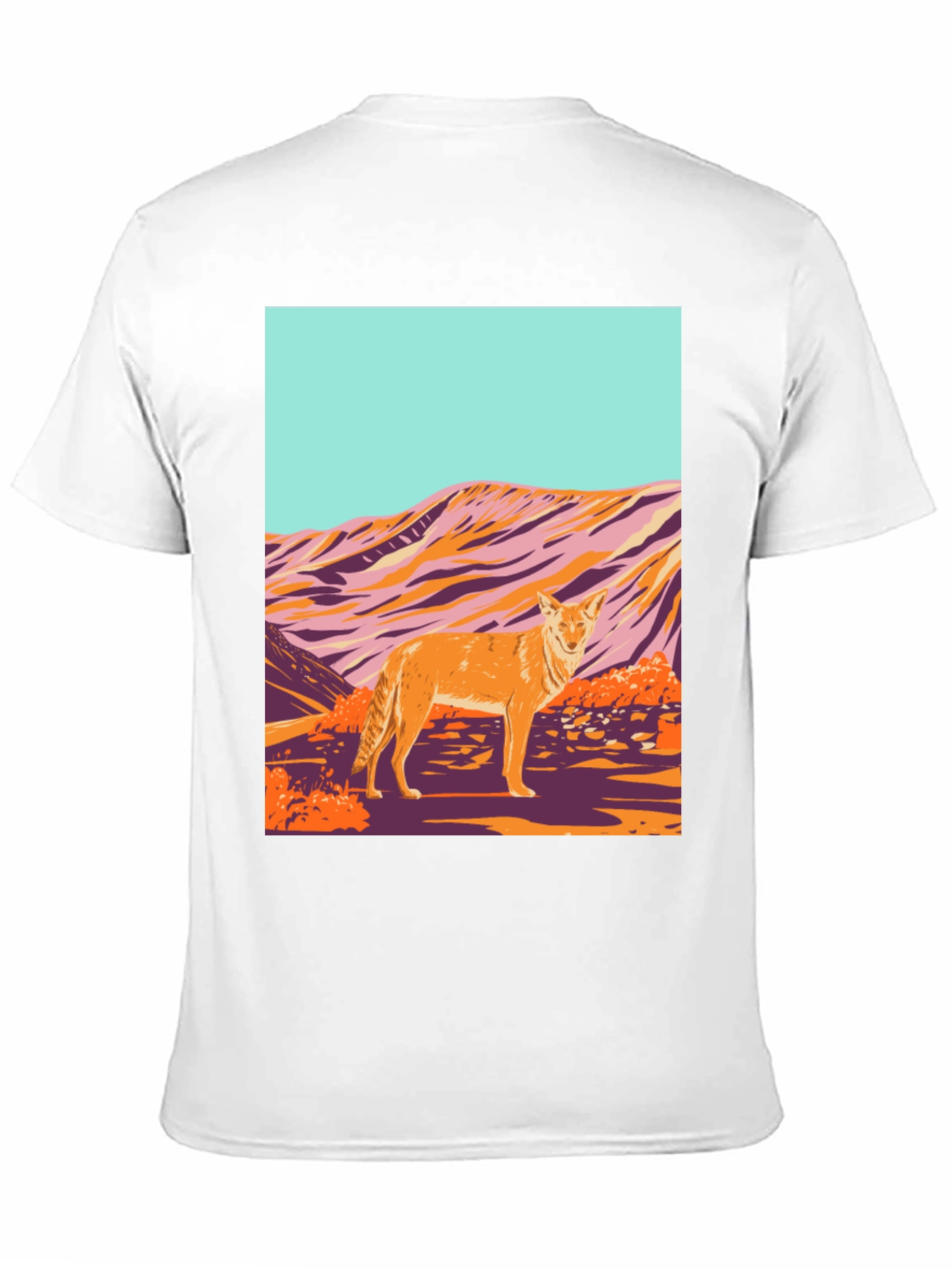 Coyote Desert Graphic Tee