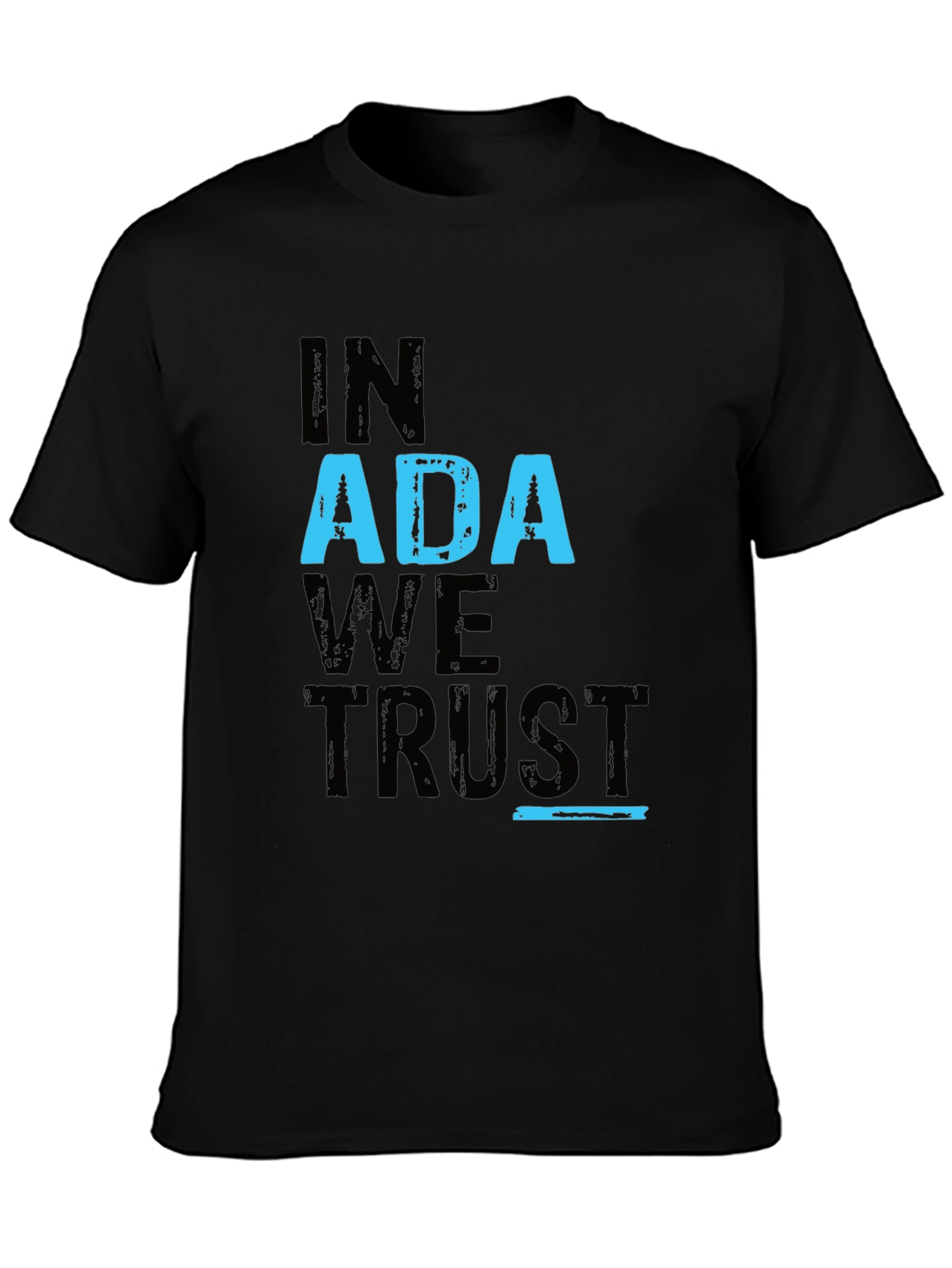 In ADA We Trust Graphic T-Shirt - Black