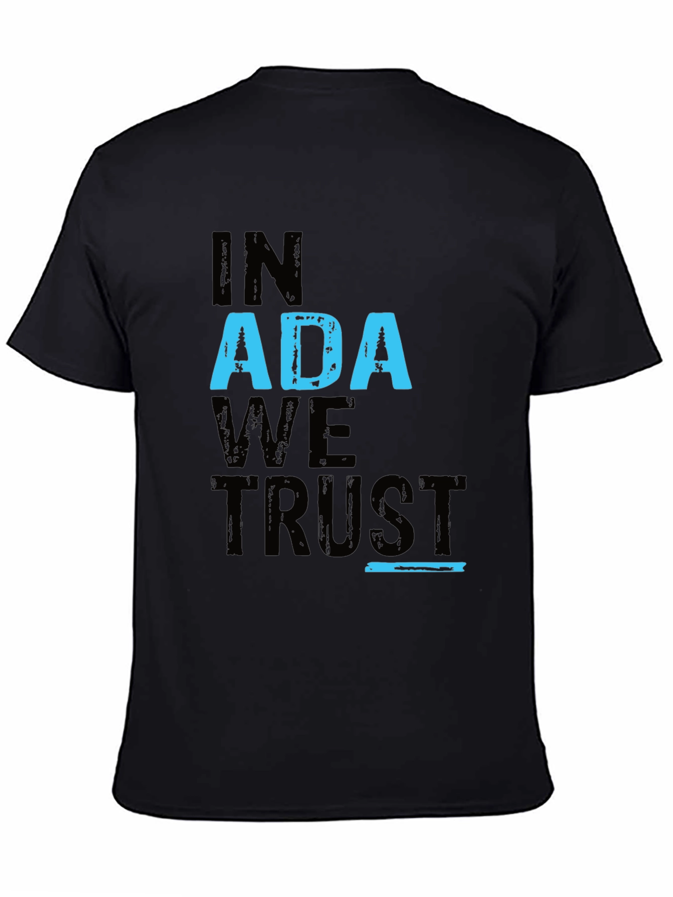 In ADA We Trust Graphic T-Shirt - Black