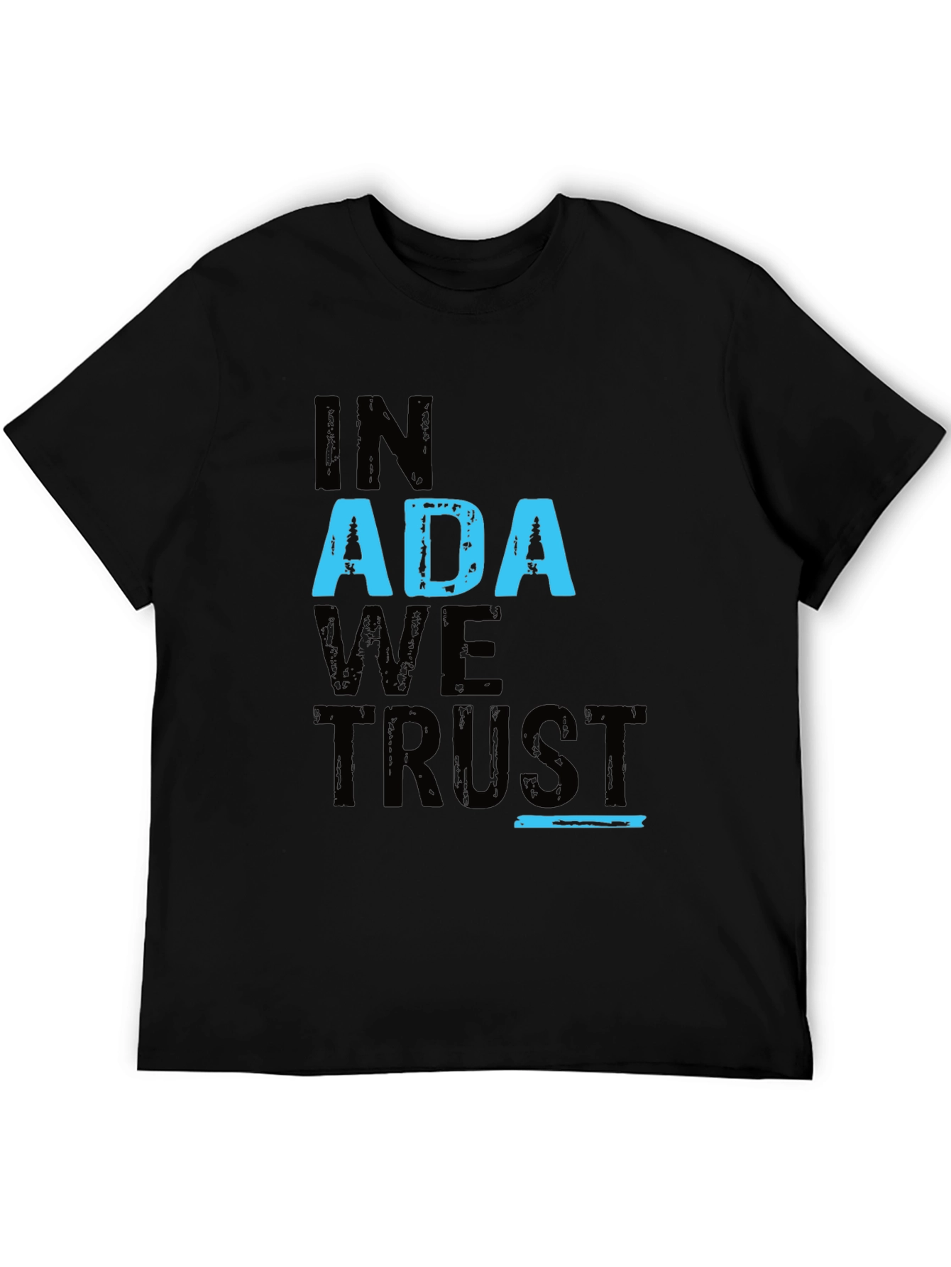 In ADA We Trust Graphic T-Shirt - Black