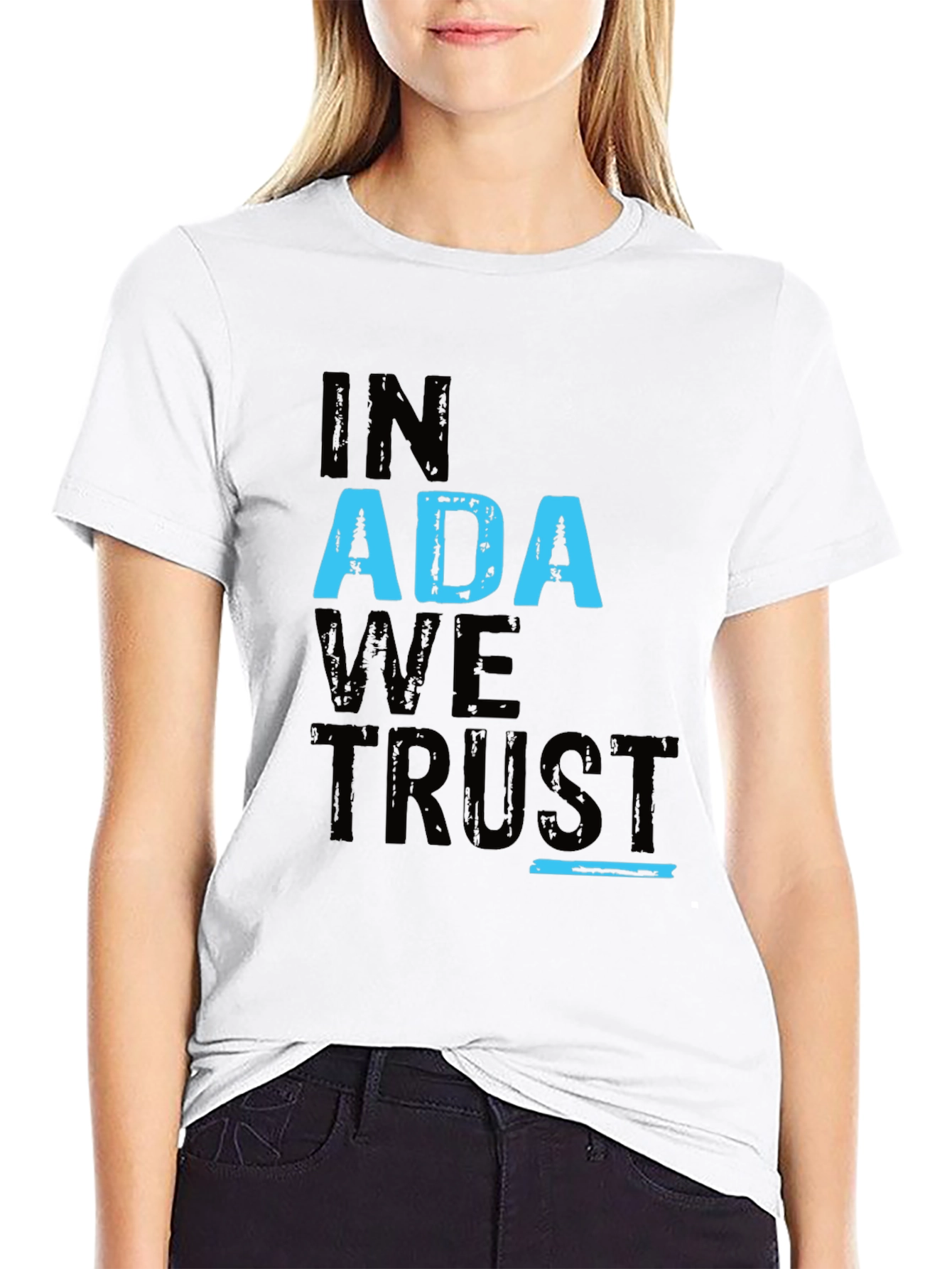 In ADA We Trust Graphic T-Shirt - Black