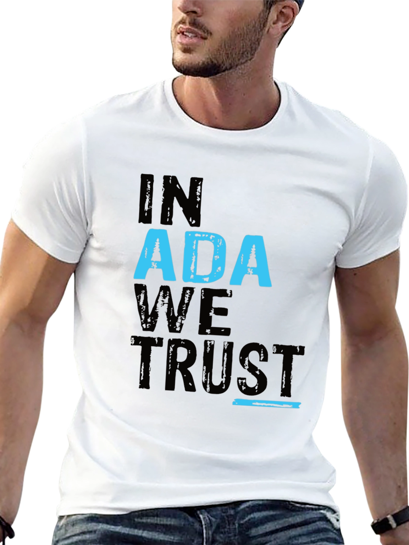 In ADA We Trust Graphic T-Shirt - Black