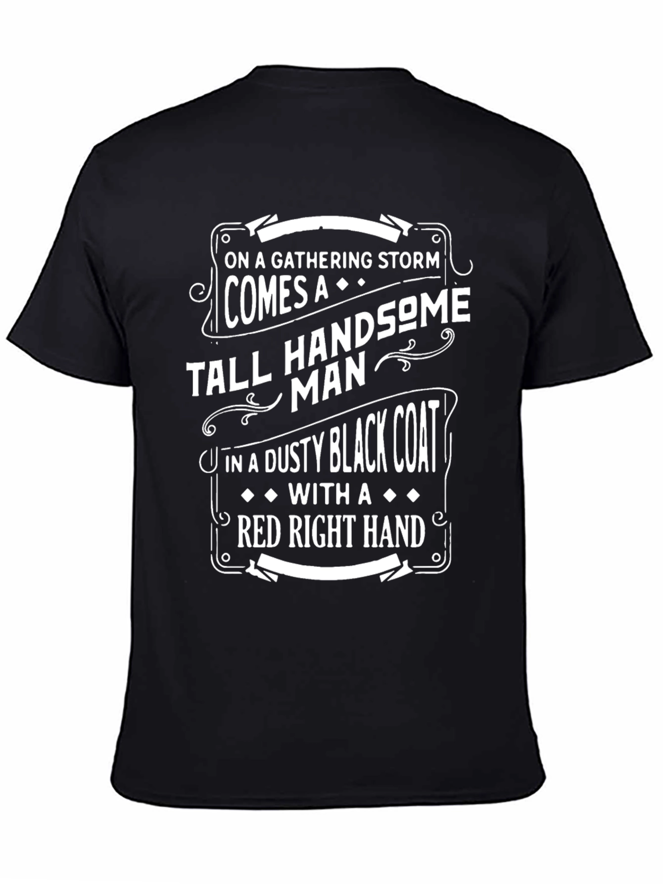 Storm Handsome Tall Man Graphic Tee