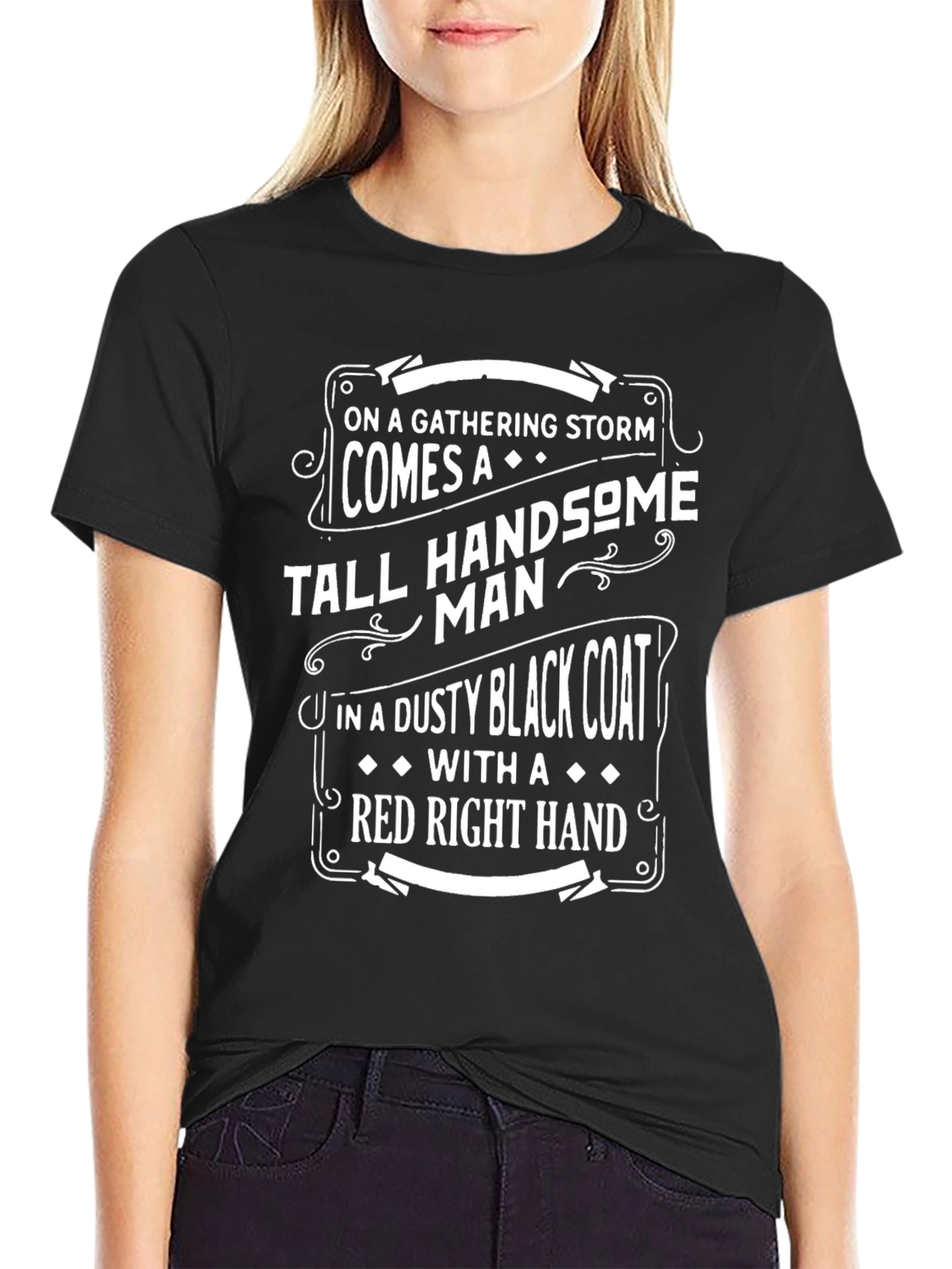 Storm Handsome Tall Man Graphic Tee