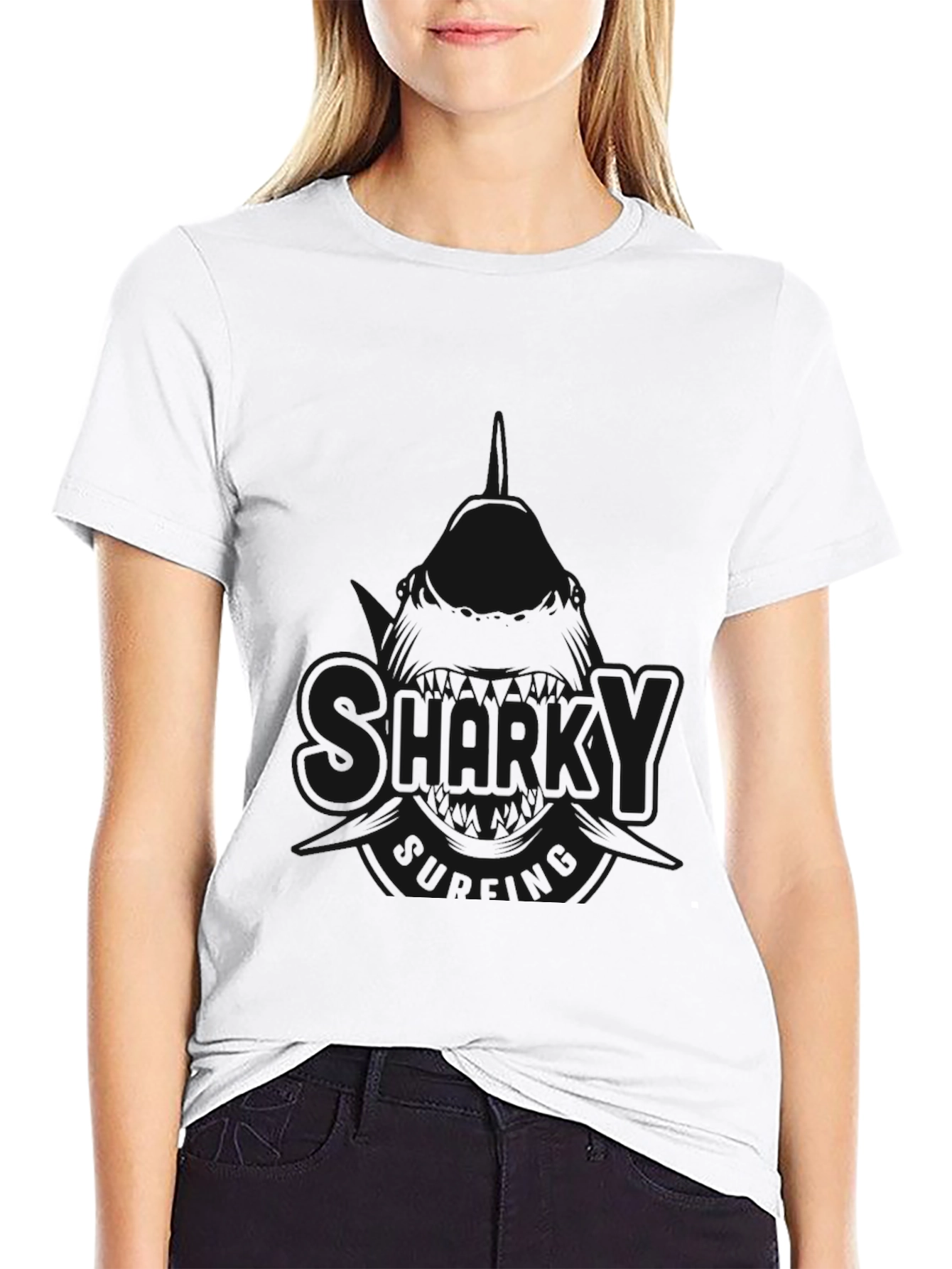 Classic Black Crewneck T-Shirt