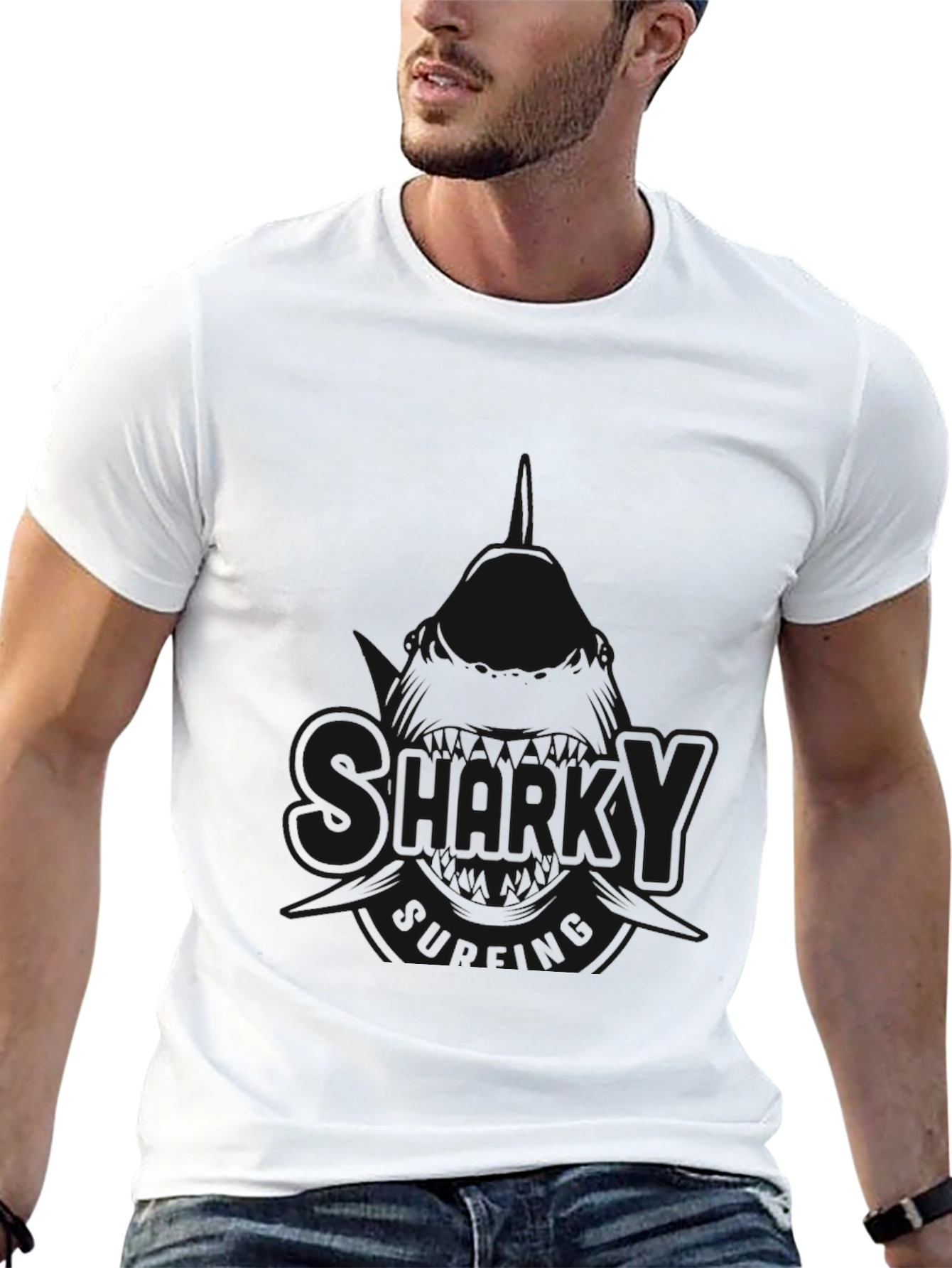 Classic Black Crewneck T-Shirt