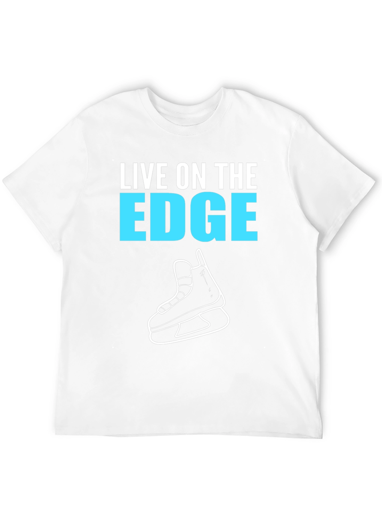 Live on the Edge Hockey T-Shirt