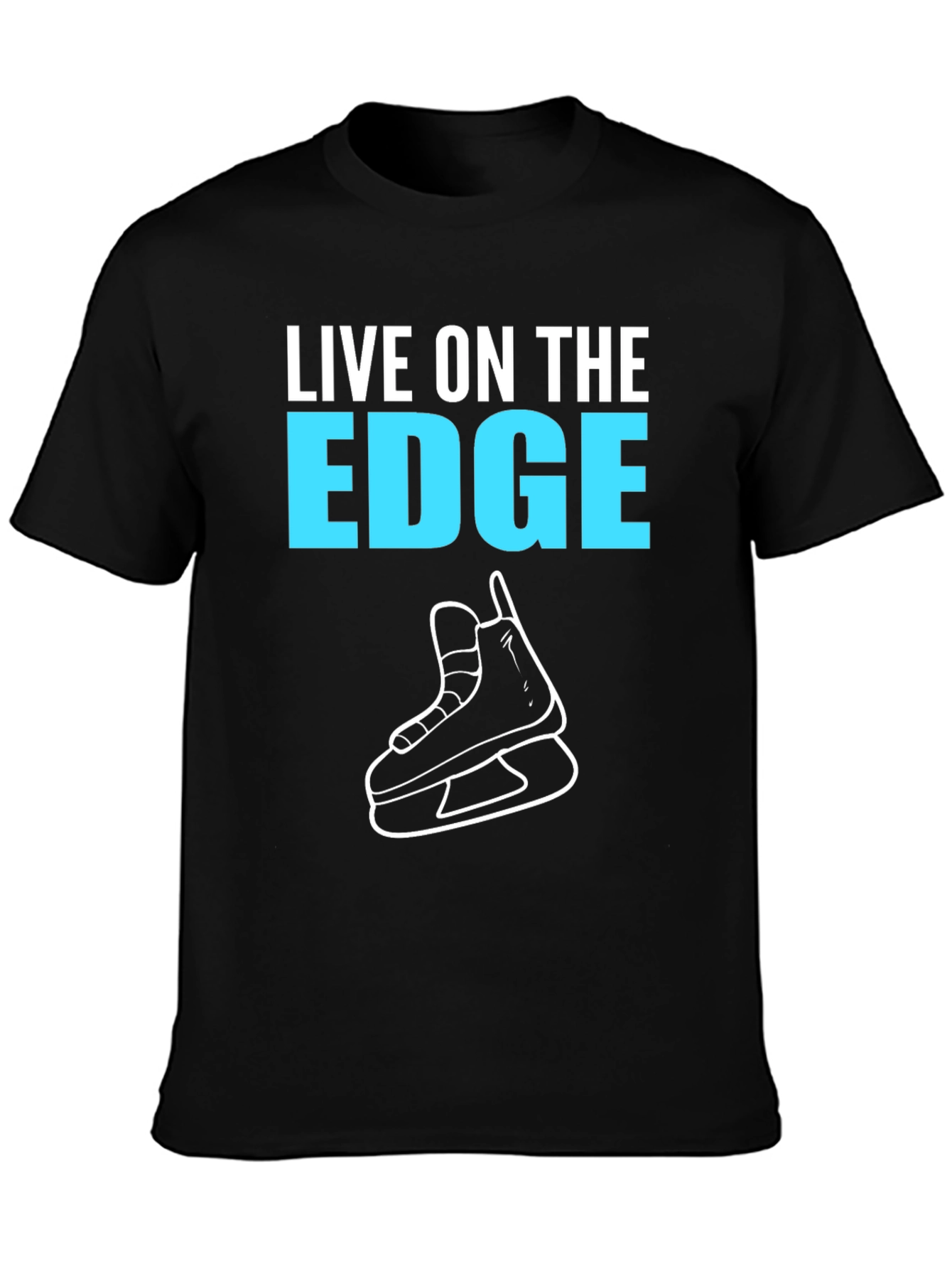 Live on the Edge Hockey T-Shirt