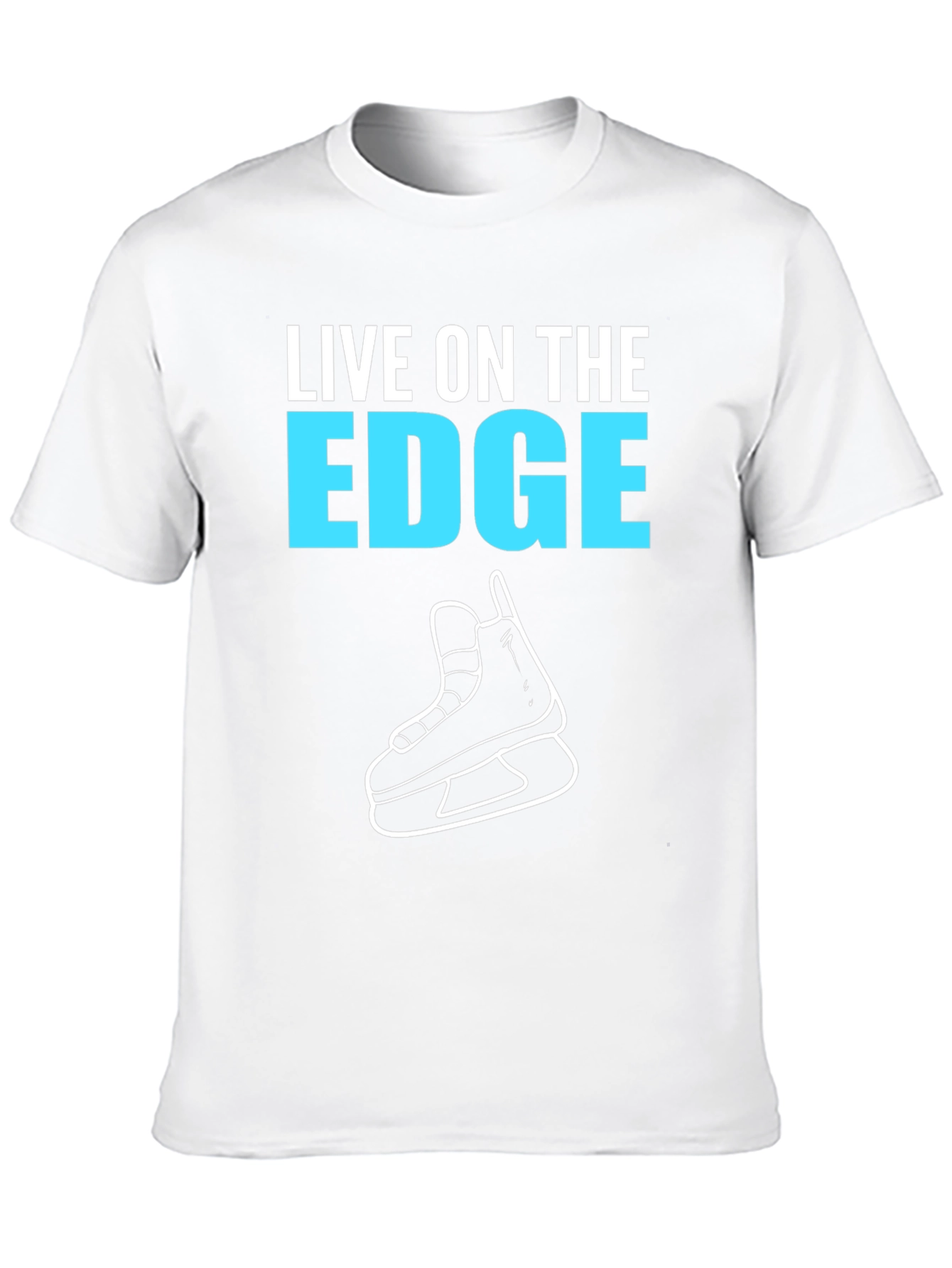 Live on the Edge Hockey T-Shirt
