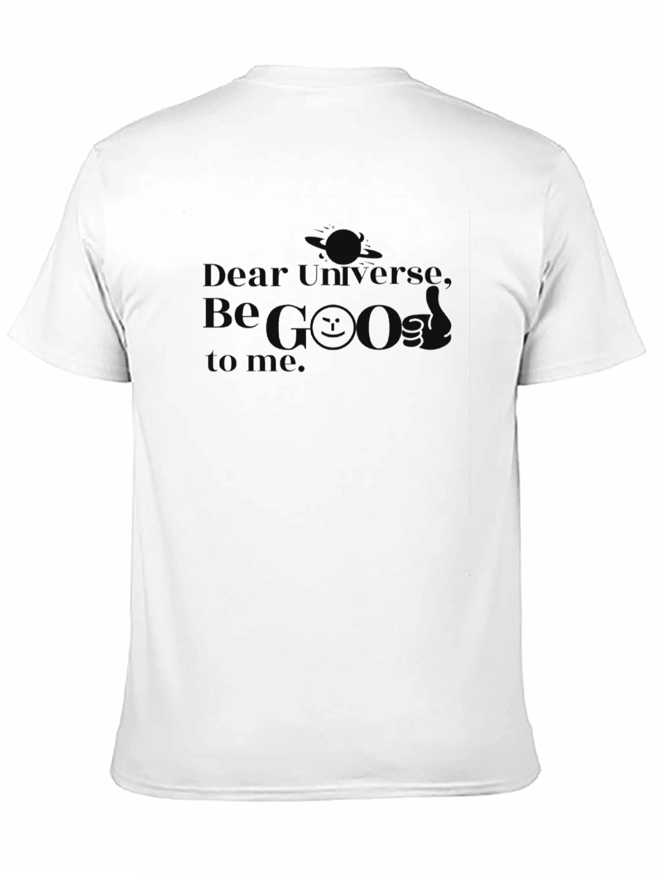 Dear Universe Graphic Black T-Shirt