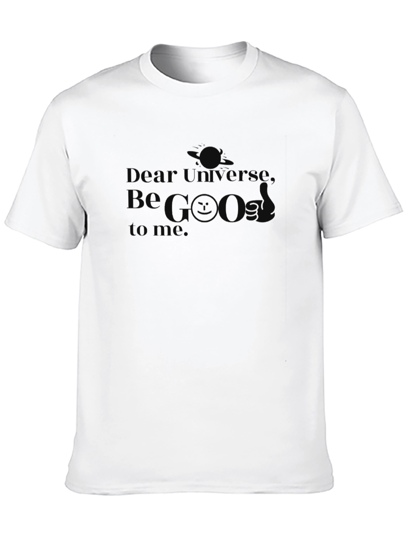 Dear Universe Graphic Black T-Shirt