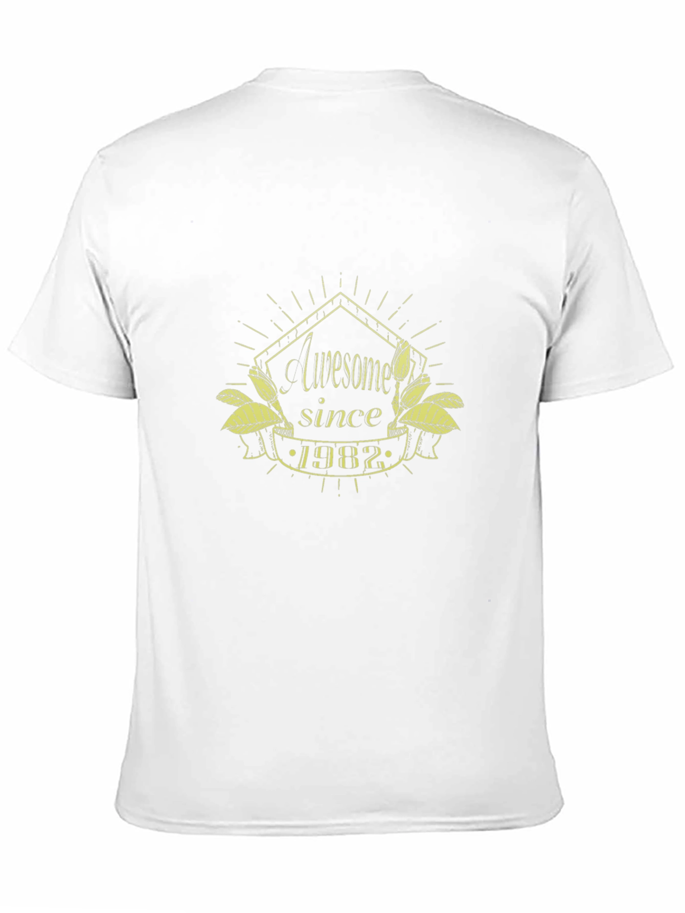 Awesome Since 1982 Black T-Shirt