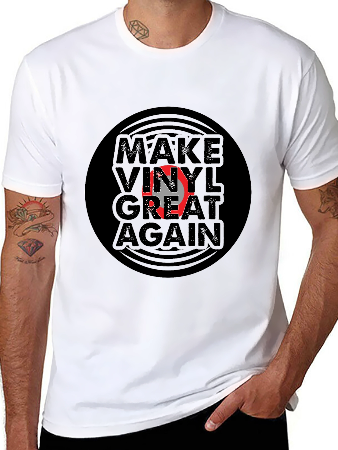 Make Vinyl Great Again T-Shirt