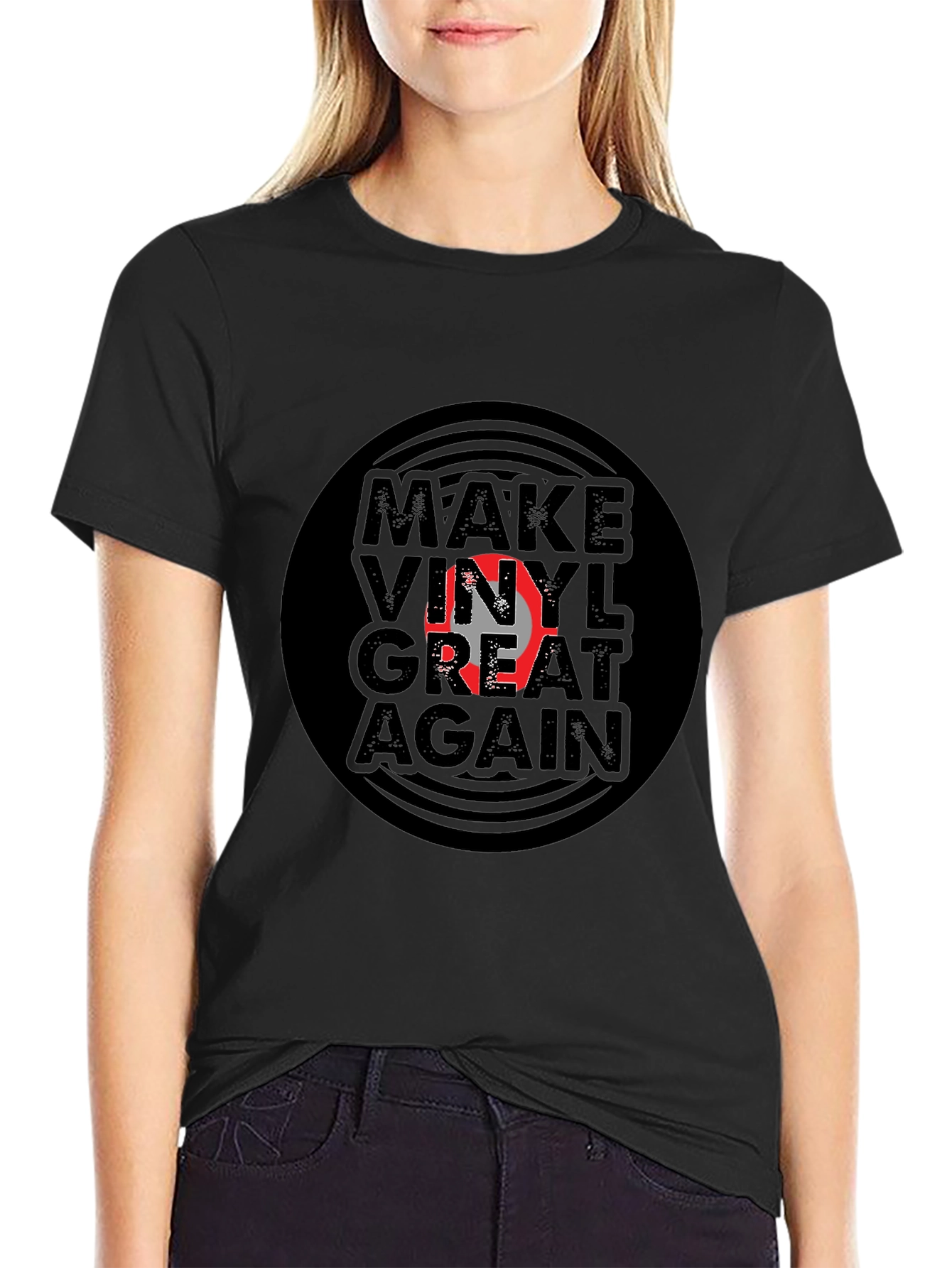Make Vinyl Great Again T-Shirt