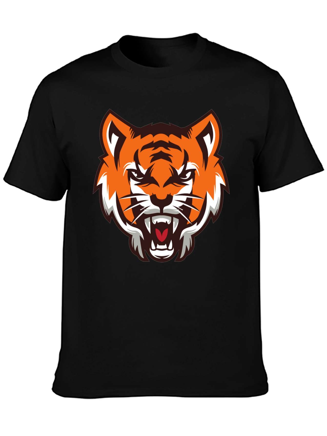 Black Tiger Graphic Tee