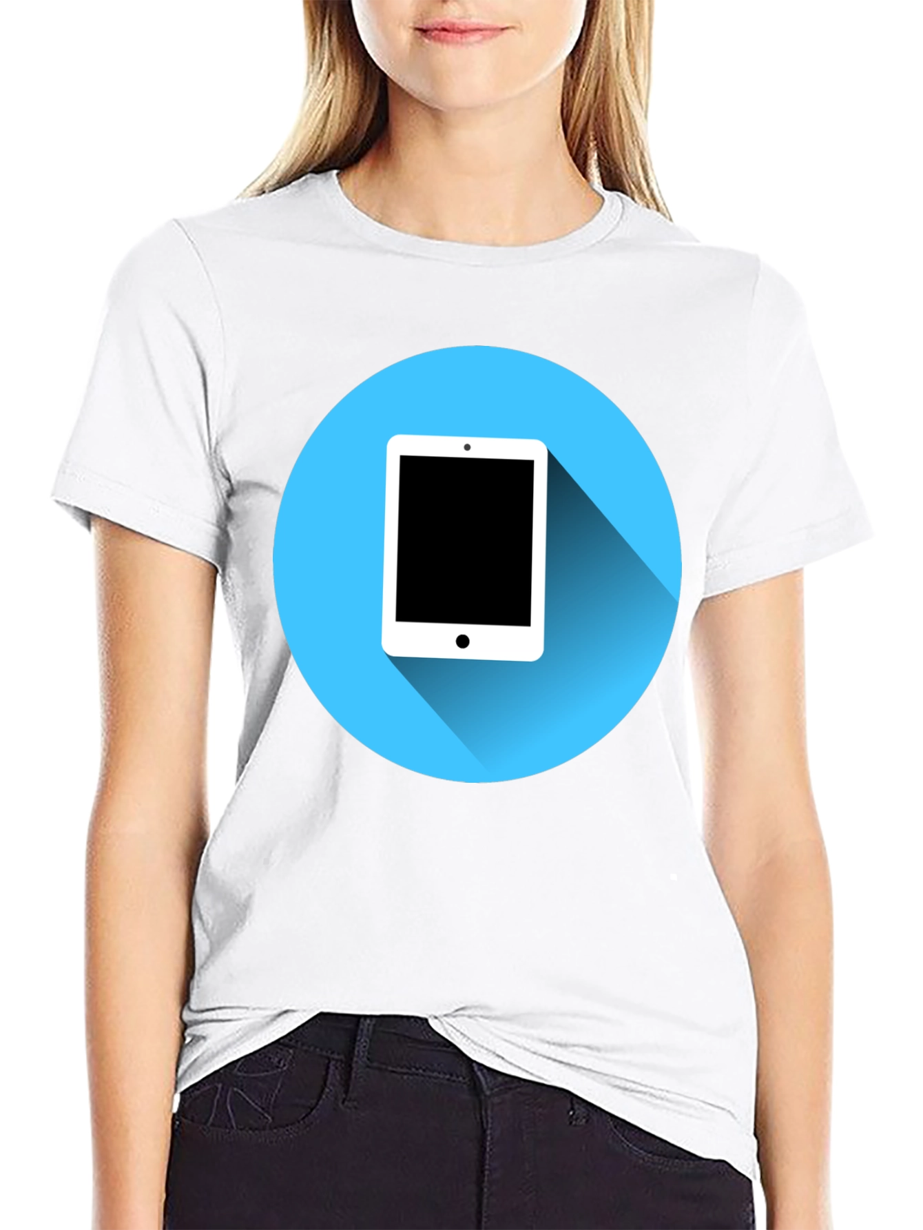 Tablet Graphic Black T-Shirt