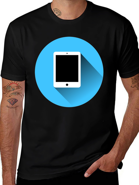 Tablet Graphic Black T-Shirt