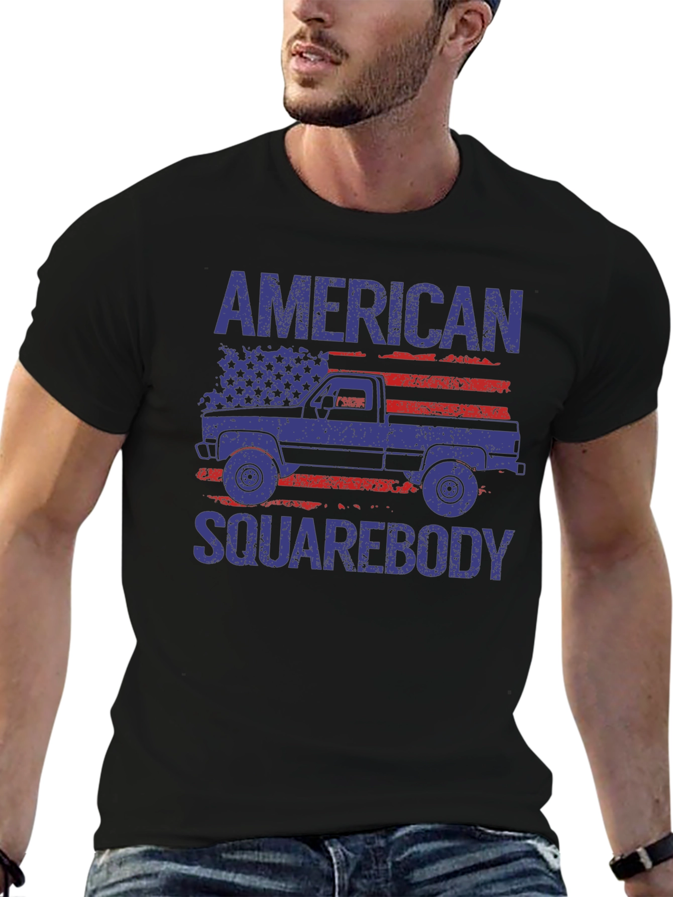 American Squarebody Truck Graphic Tee