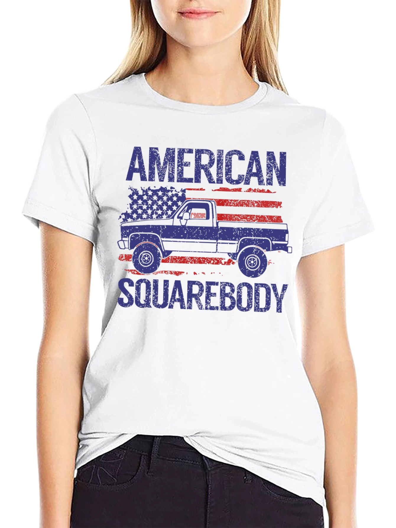 American Squarebody Truck Graphic Tee