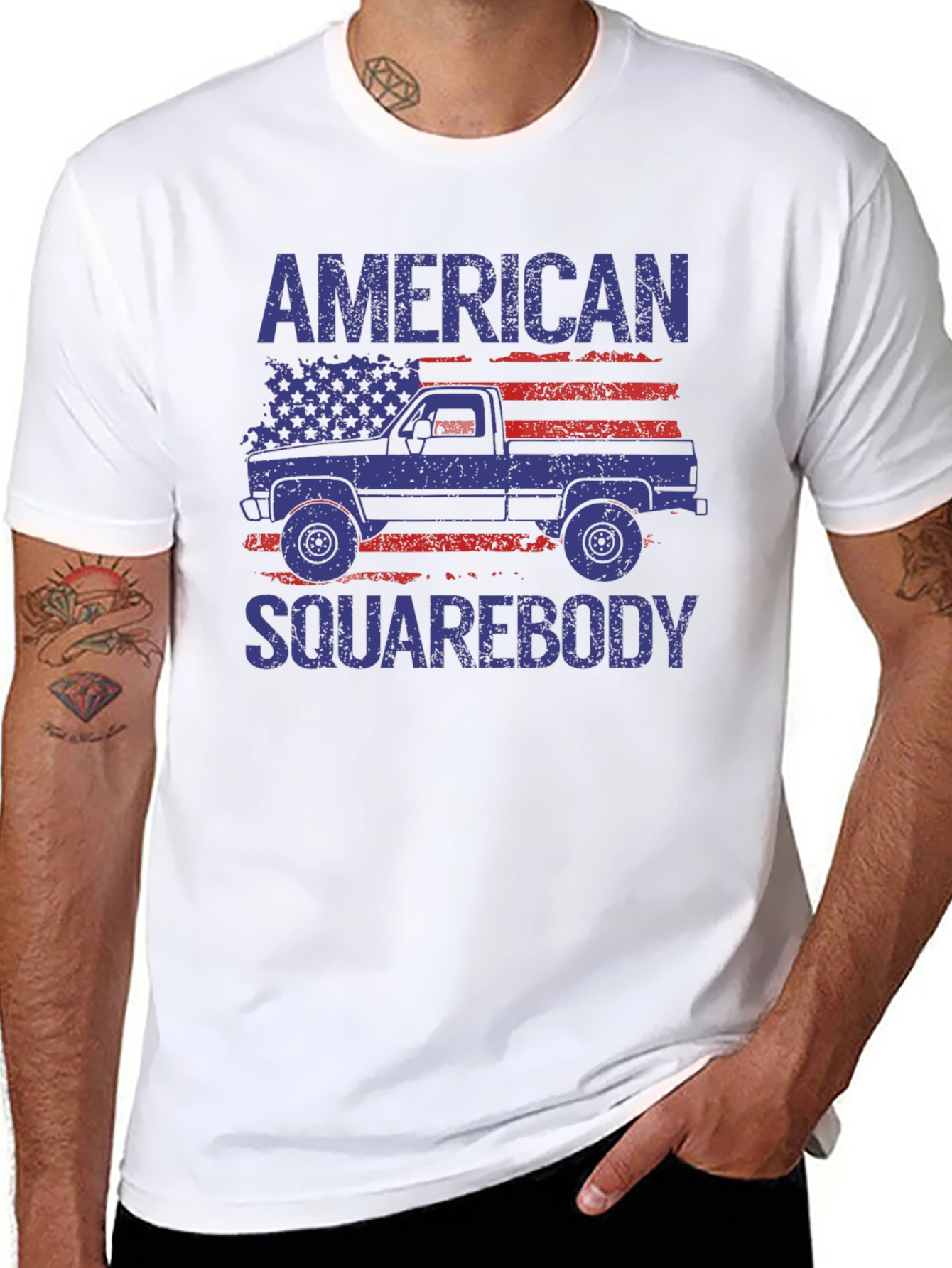 American Squarebody Truck Graphic Tee
