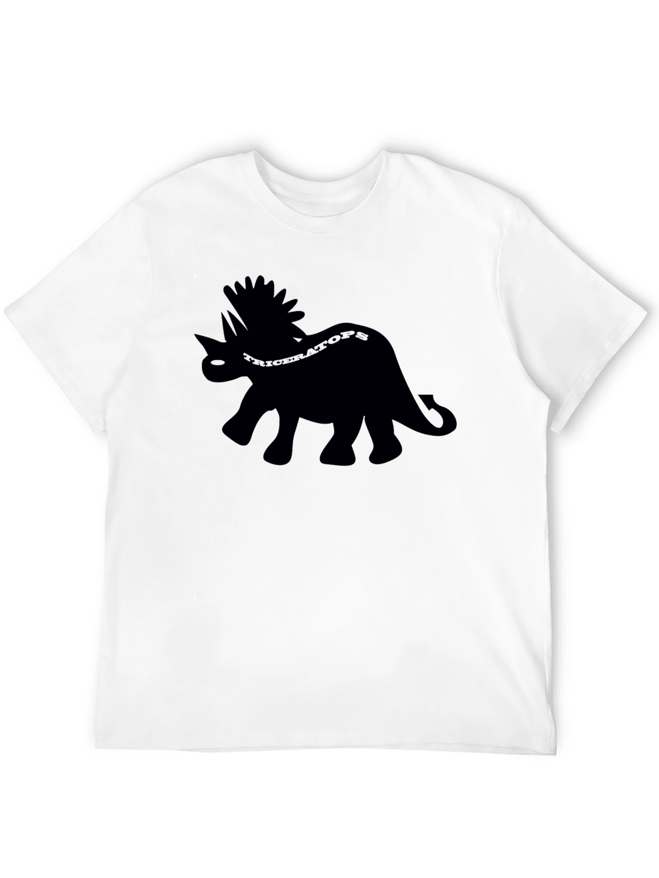 Triceratops Graphic Tee - Cool Dinosaur Shirt