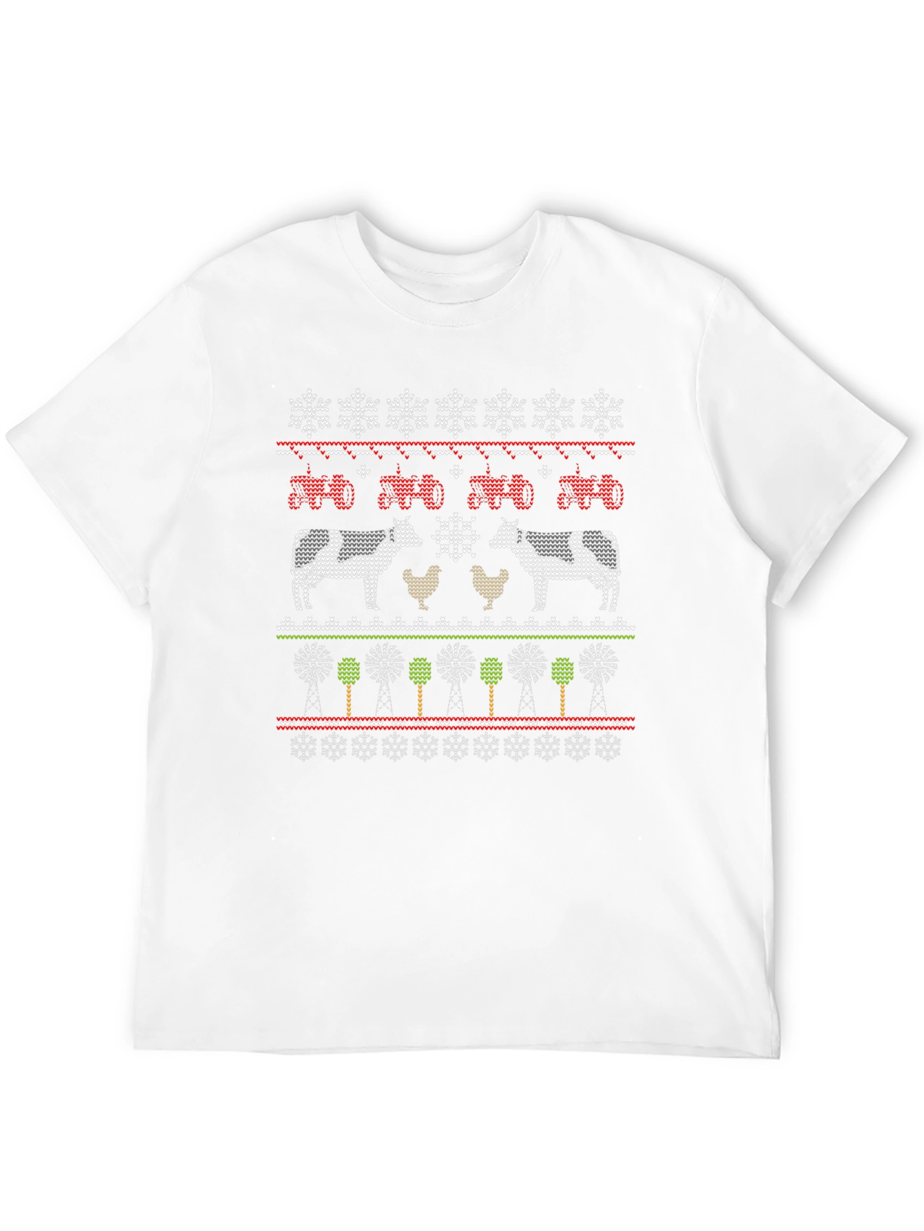 Farm Ugly Christmas T-Shirt