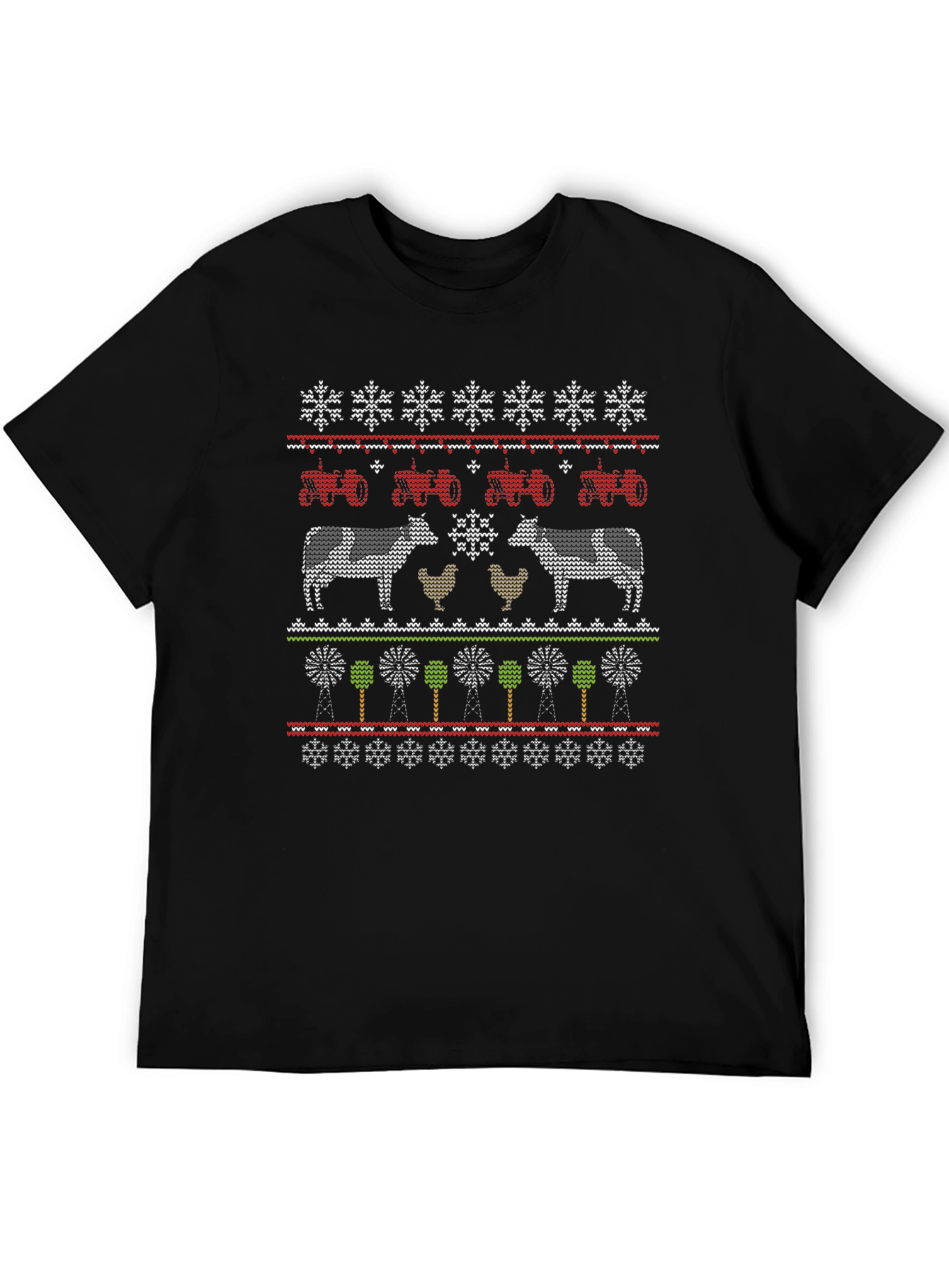 Farm Ugly Christmas T-Shirt