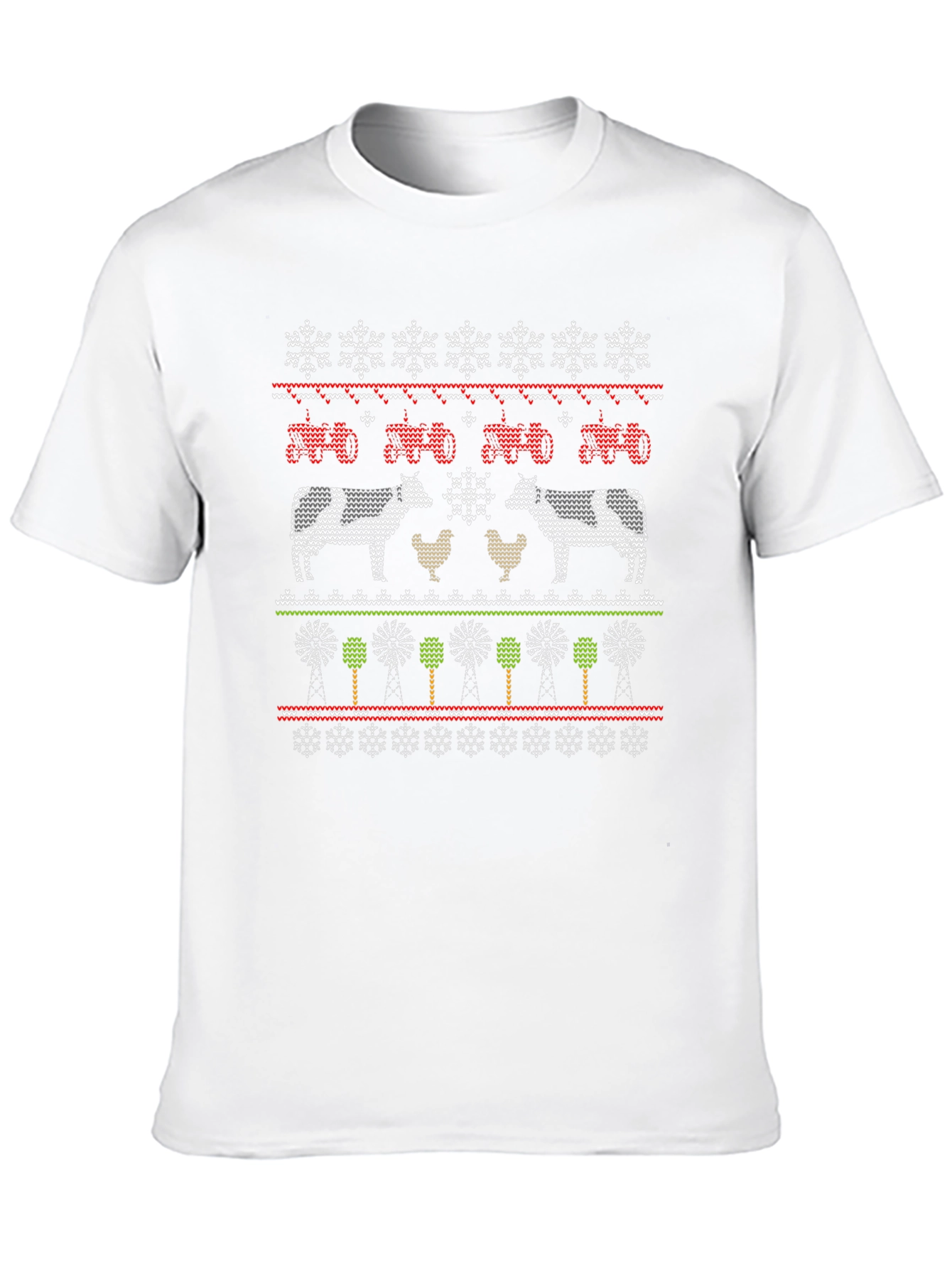 Farm Ugly Christmas T-Shirt