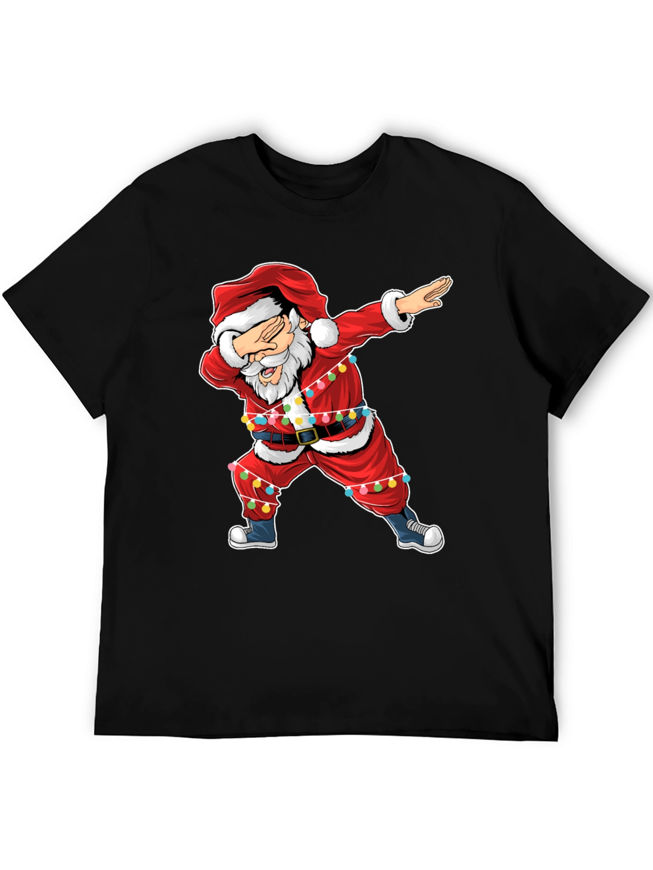 Dabbing Santa Christmas T-Shirt - Holiday Cheer!
