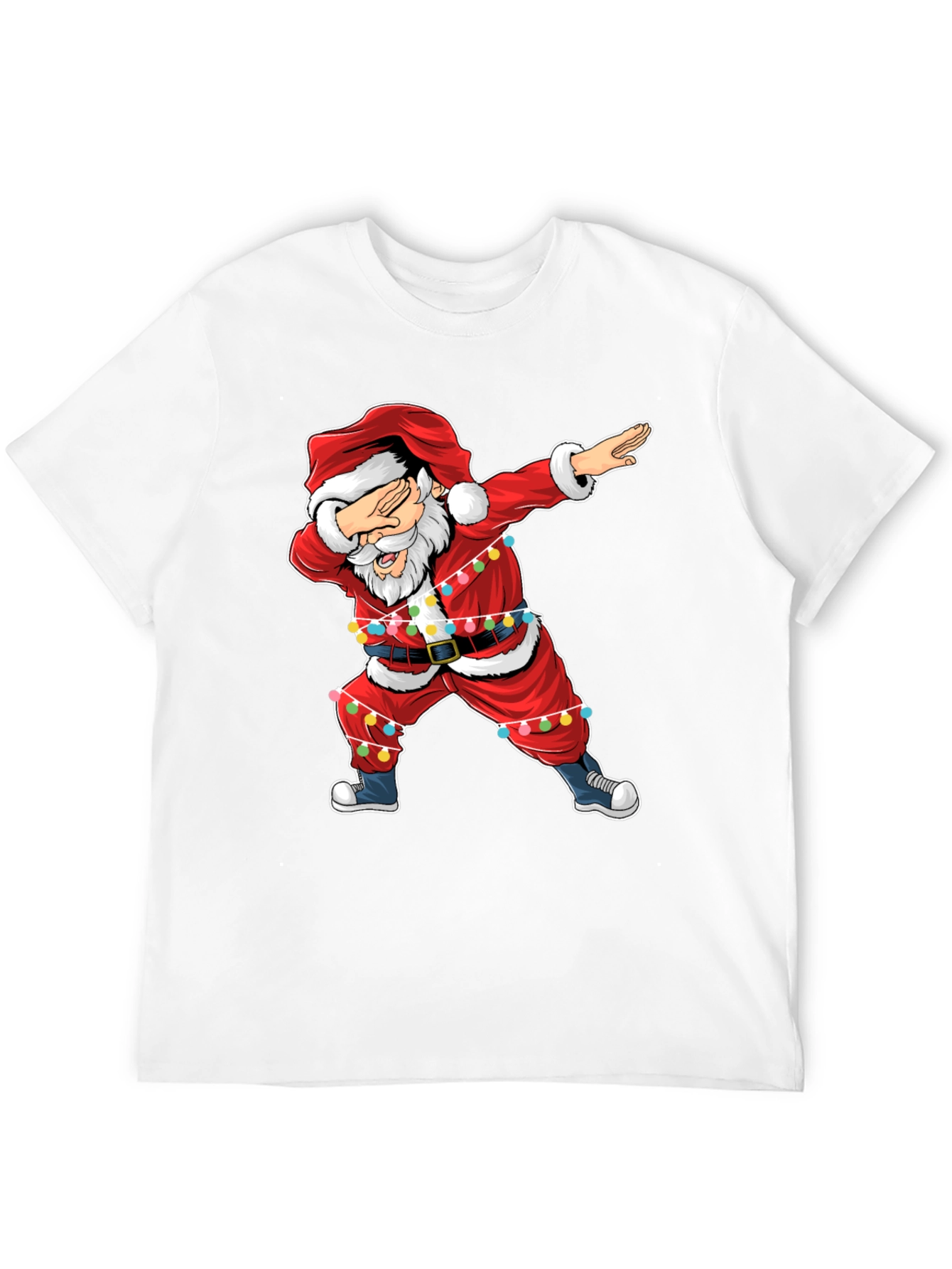 Dabbing Santa Christmas T-Shirt - Holiday Cheer!