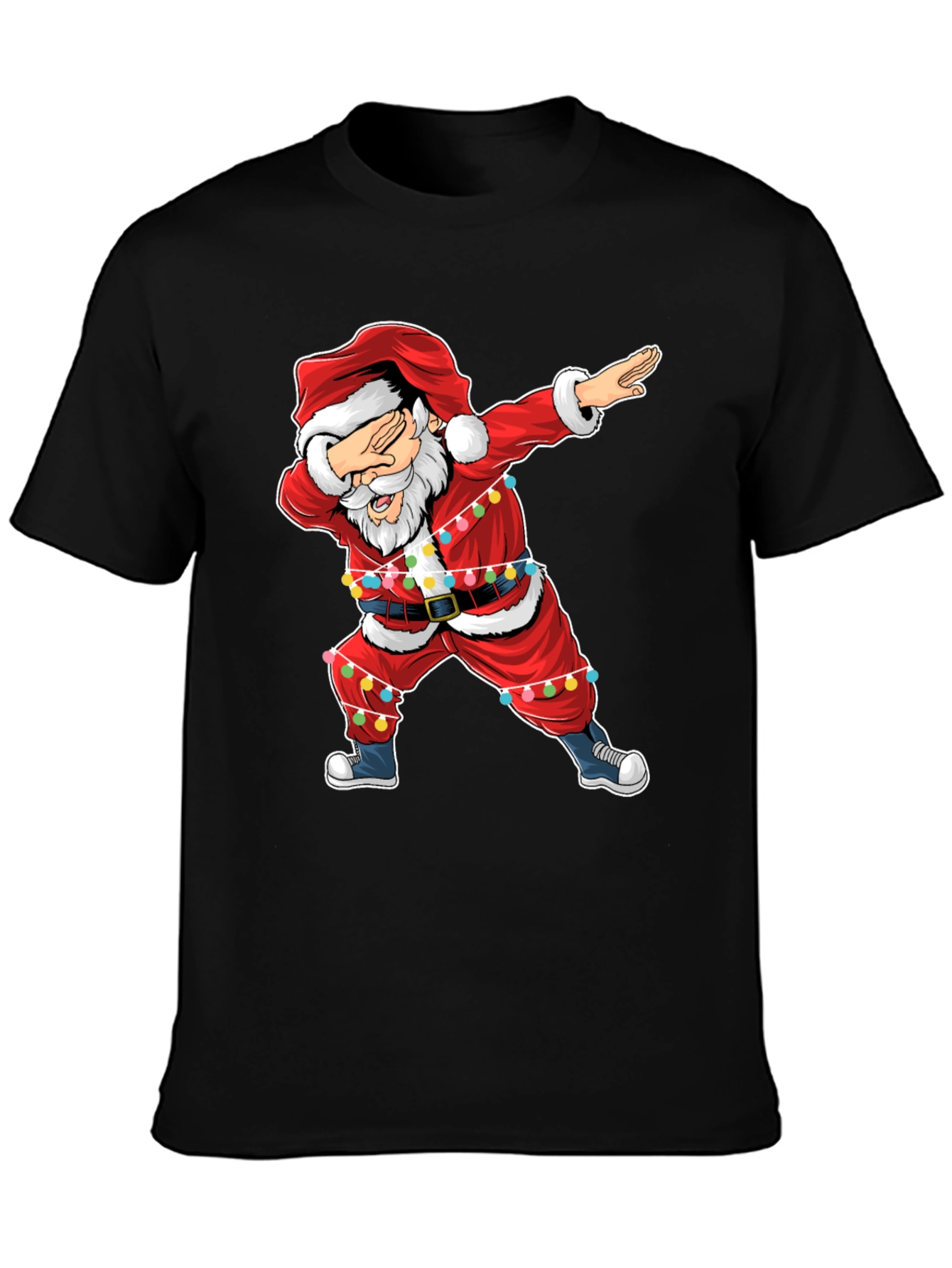 Dabbing Santa Christmas T-Shirt - Holiday Cheer!