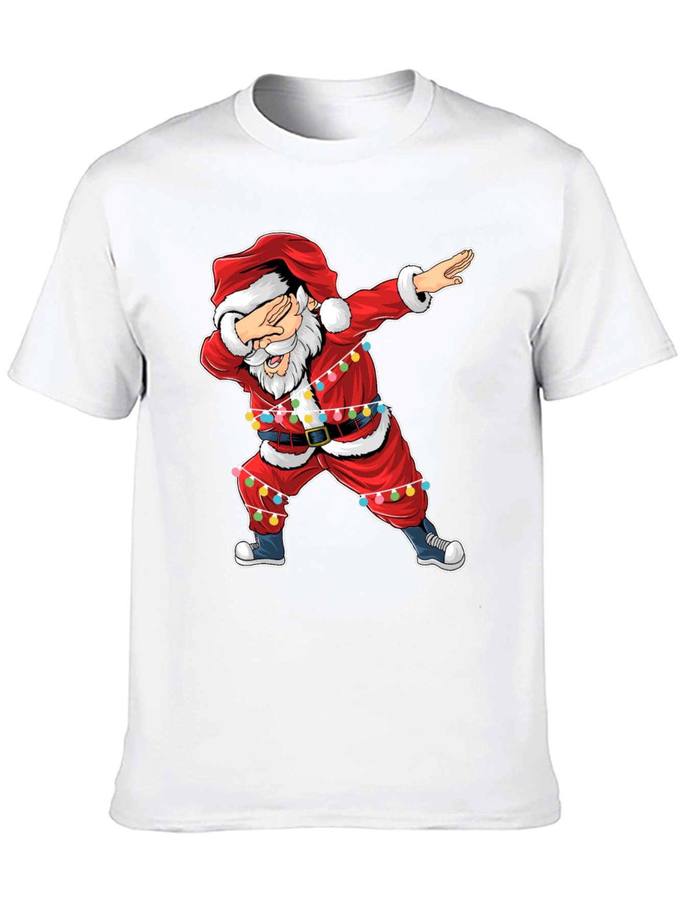 Dabbing Santa Christmas T-Shirt - Holiday Cheer!